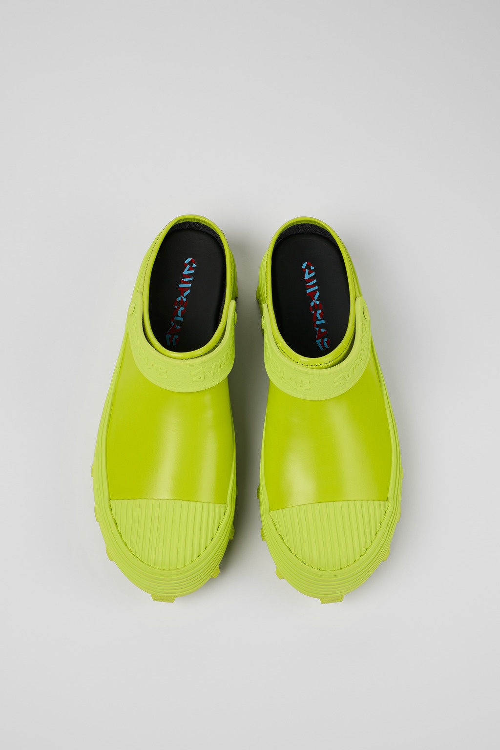 Green Leather Clog - 4