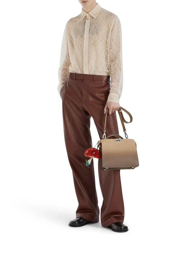 FENDI PEEKABOO ISEEU SMALL LEATHER BAG outlook
