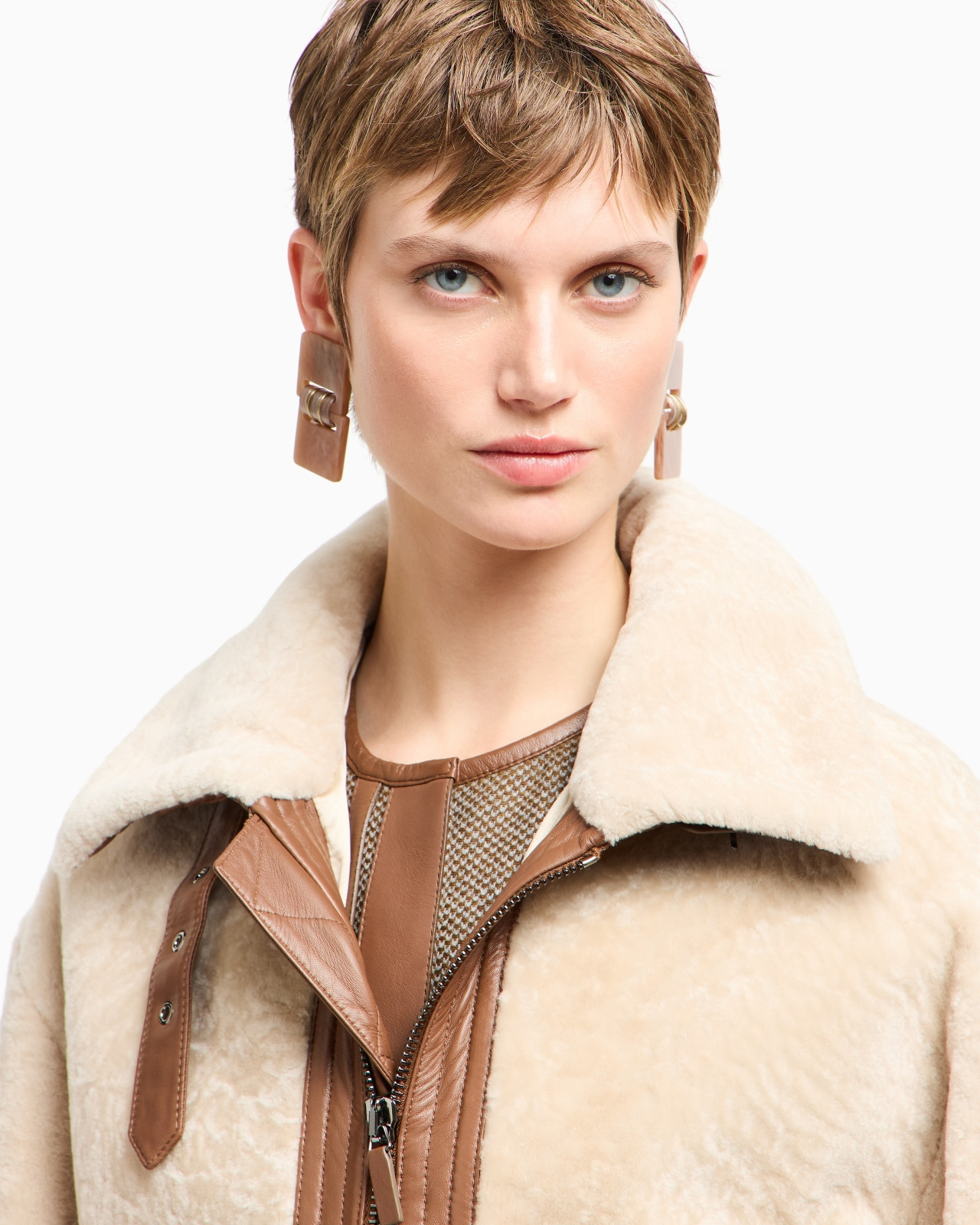 SHEARLING LAMBSKIN BLOUSON - 5