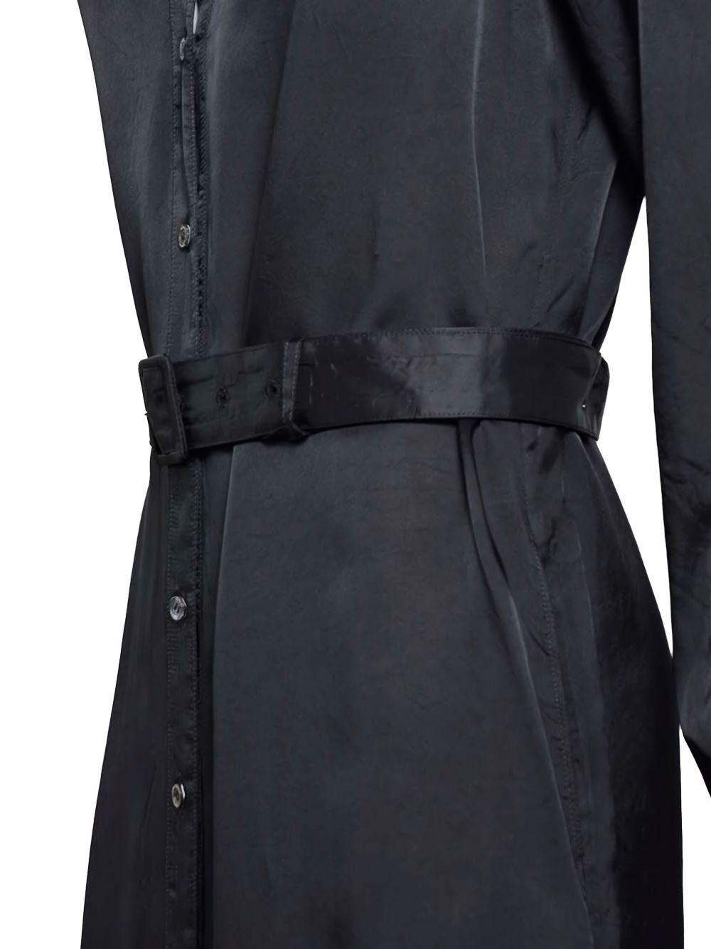 belted shirt dress - 3