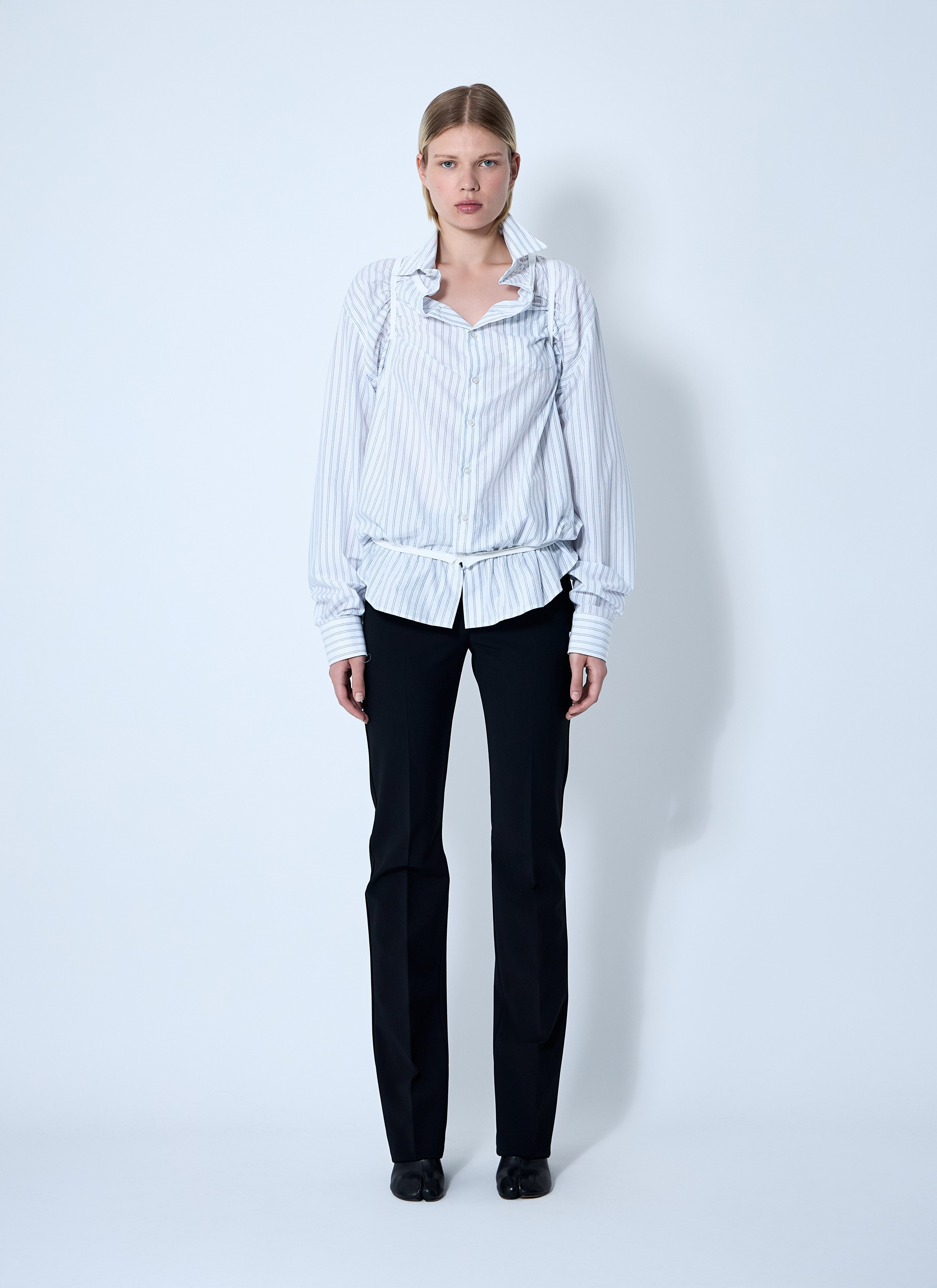Maison Margiela Women Piping Shirt - 2
