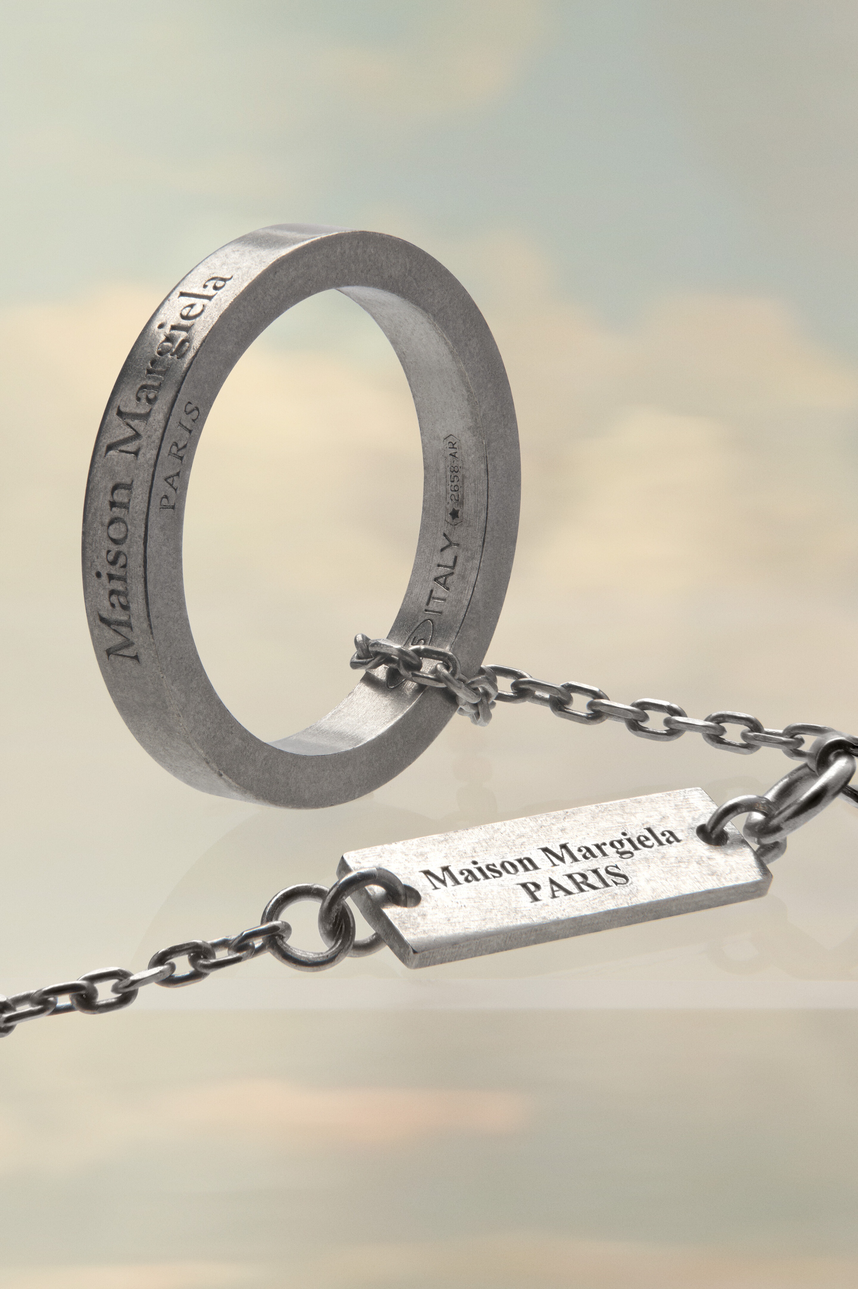 Logo ring necklace - 2