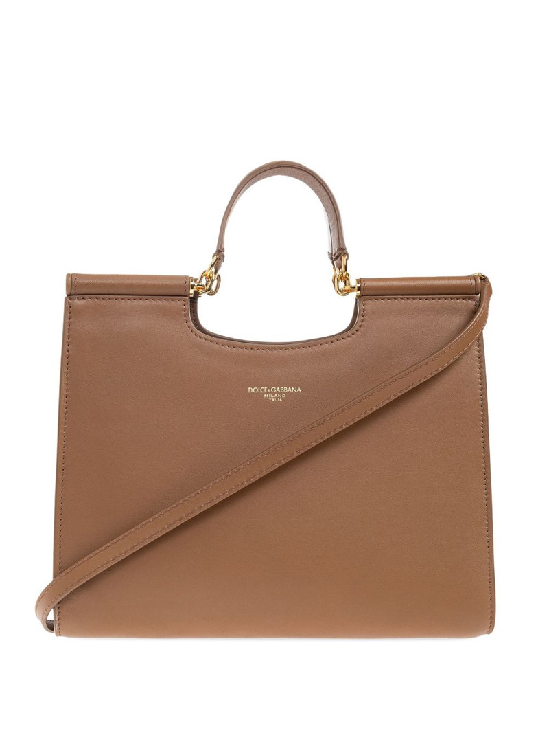 top-handle leather tote bag 1