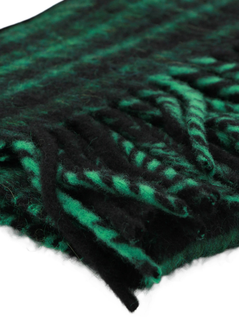 Marni Marni Check-pattern Fringed Scarf outlook