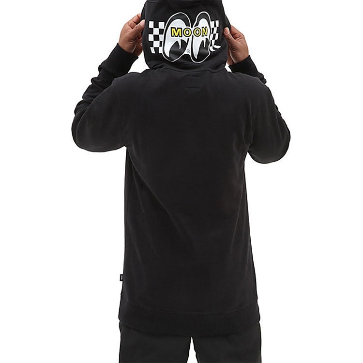 Vans x Mooneyes Fleece Pullover Hoodie 'Black' VN0000BCBLK - 5