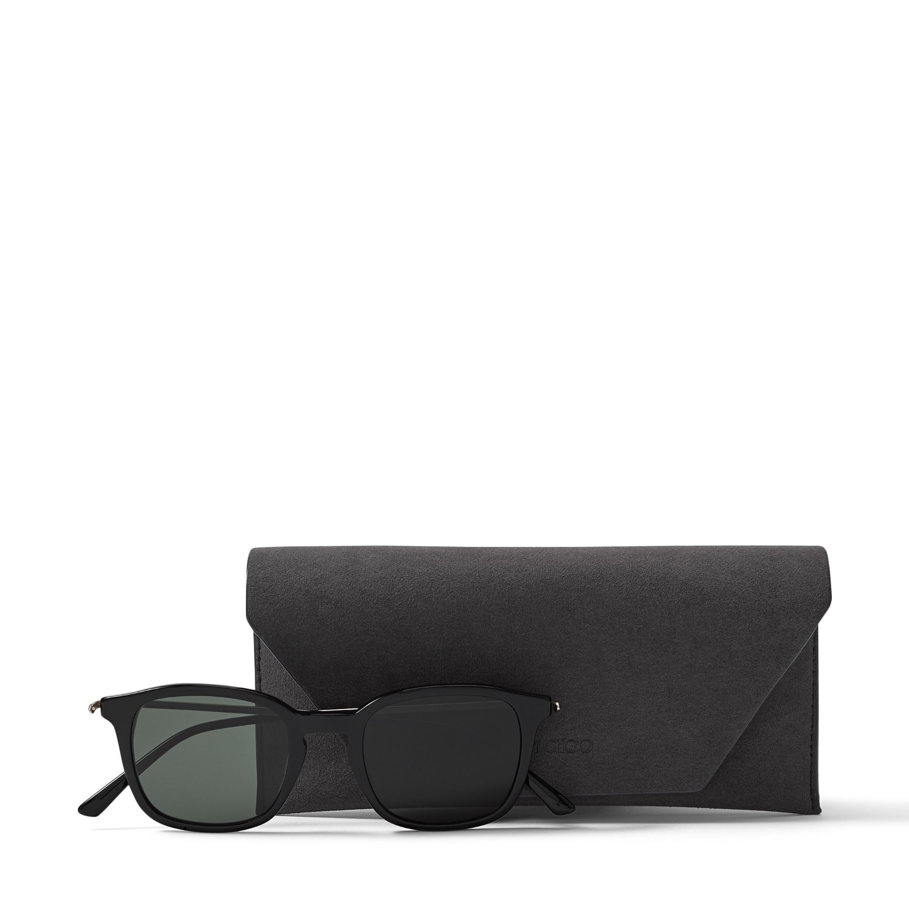JP/S
Black Square-Frame Sunglasses - 4