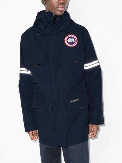 Canada Goose Science Research hooded parka coat outlook