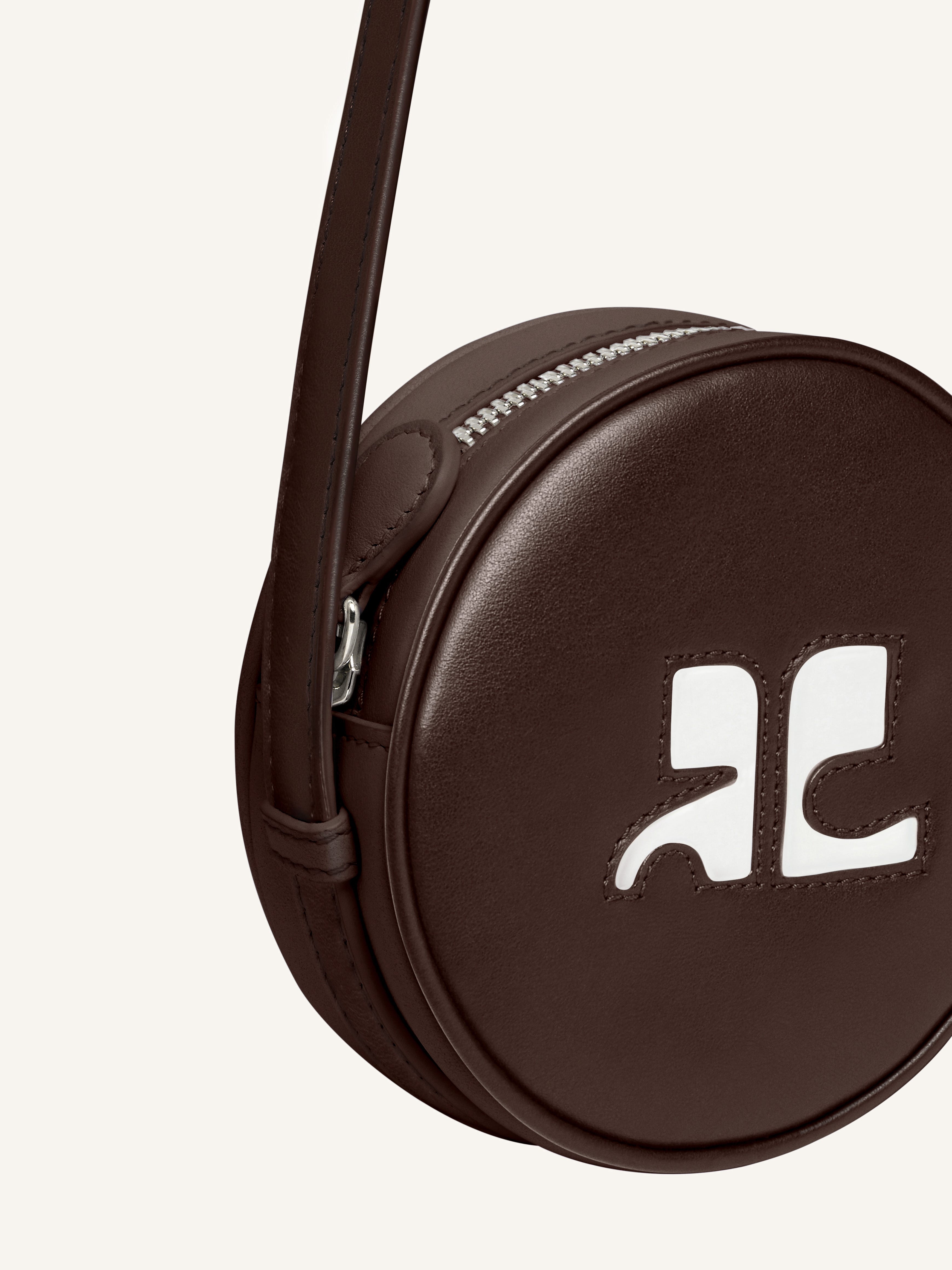 REEDITION LEATHER CIRCLE BAG - 4
