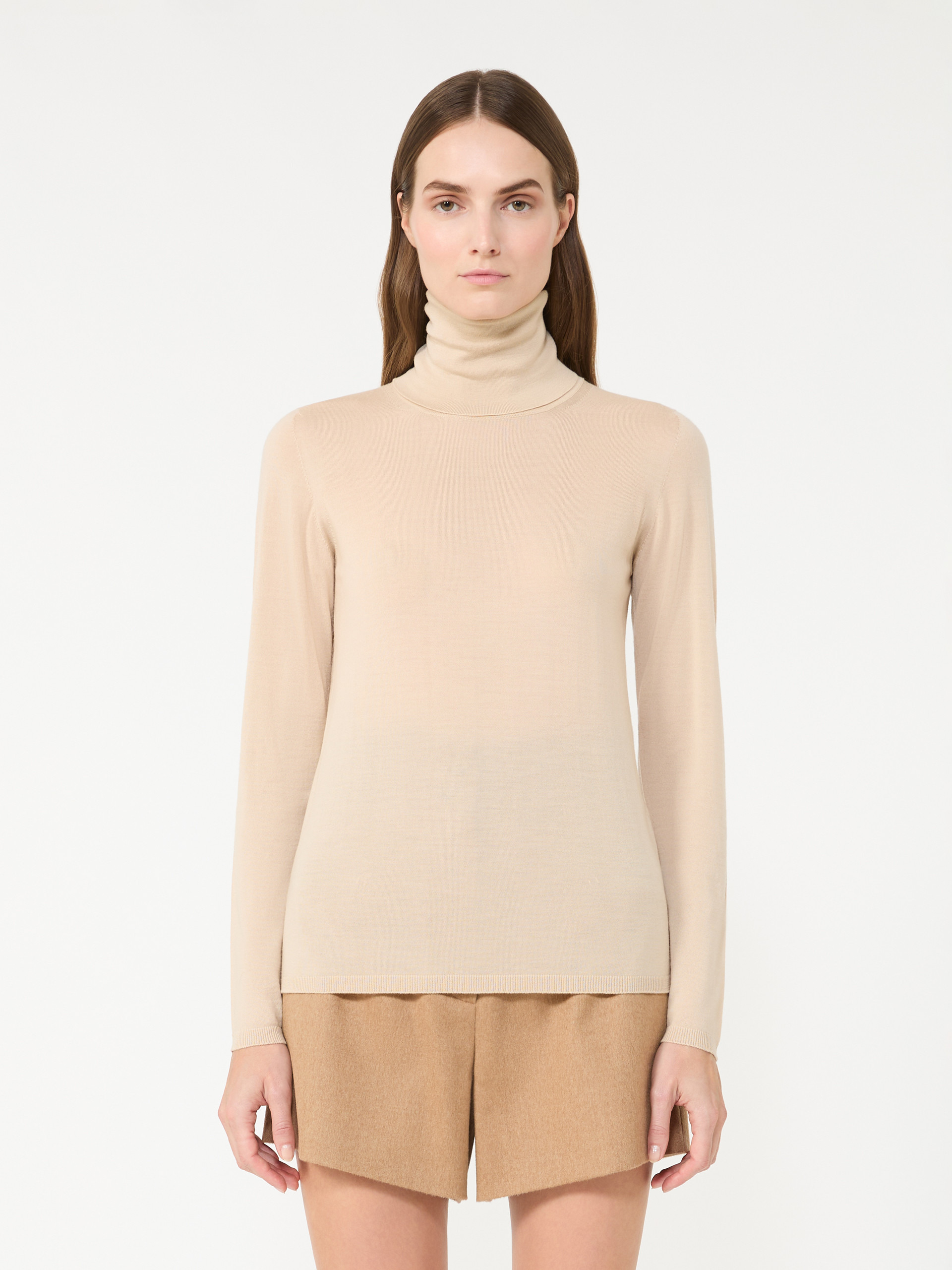 SALUTO Wool knit turtleneck jumper - 3