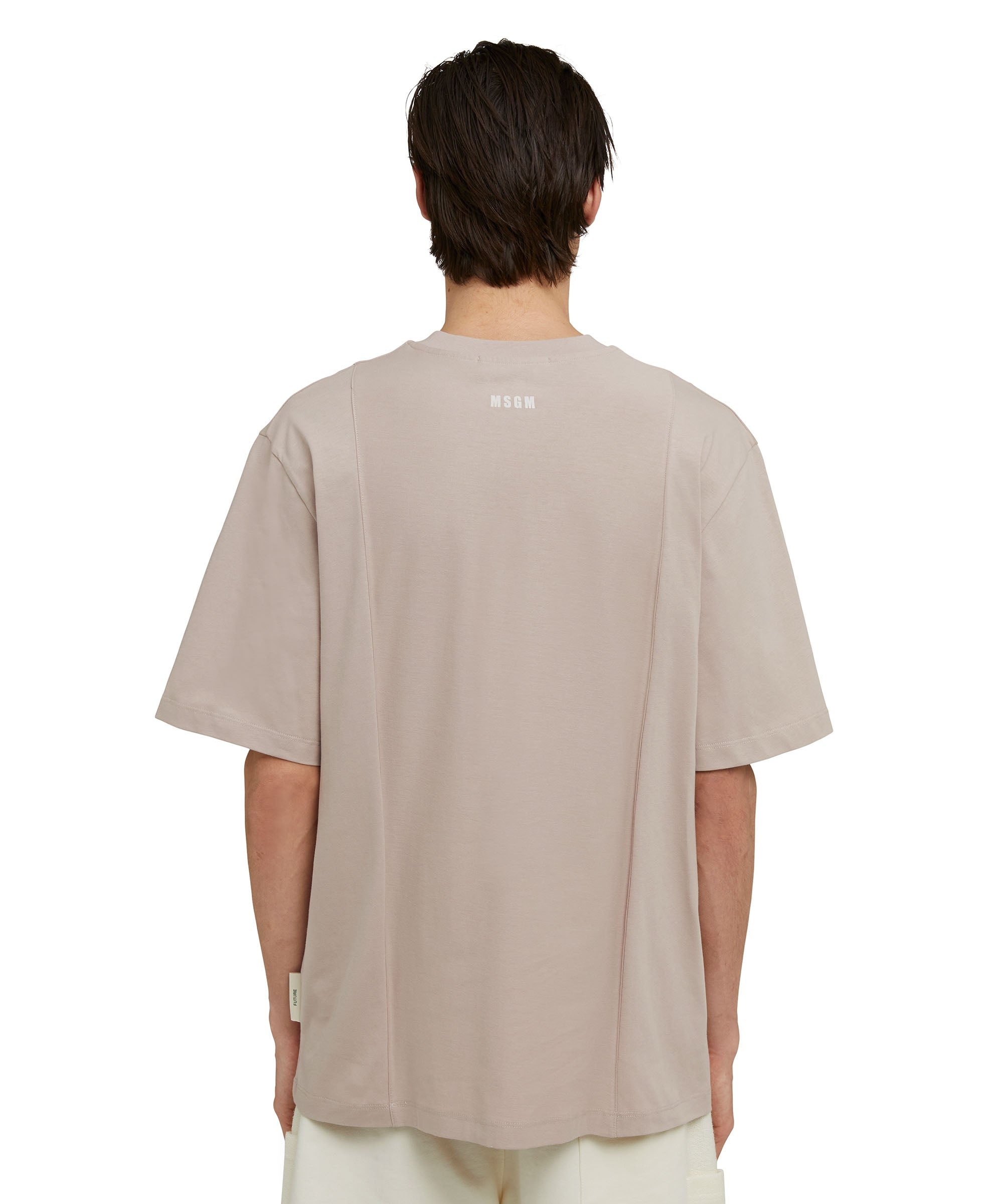 Organic cotton crewneck t-shirt from the MSGM Fantastic Green Capsule - 4