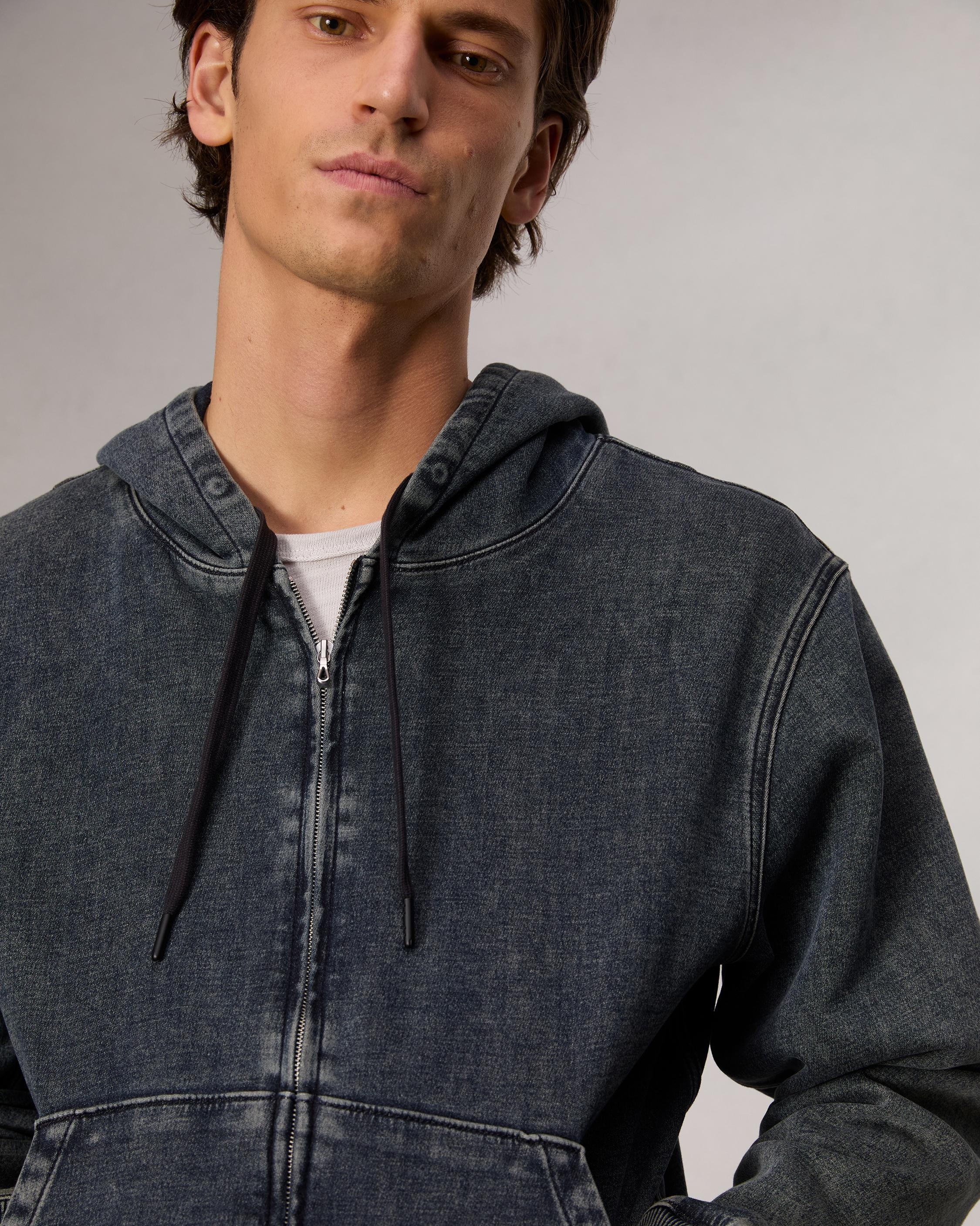 rbSTRIDE Denim Zip Hoodie - 6
