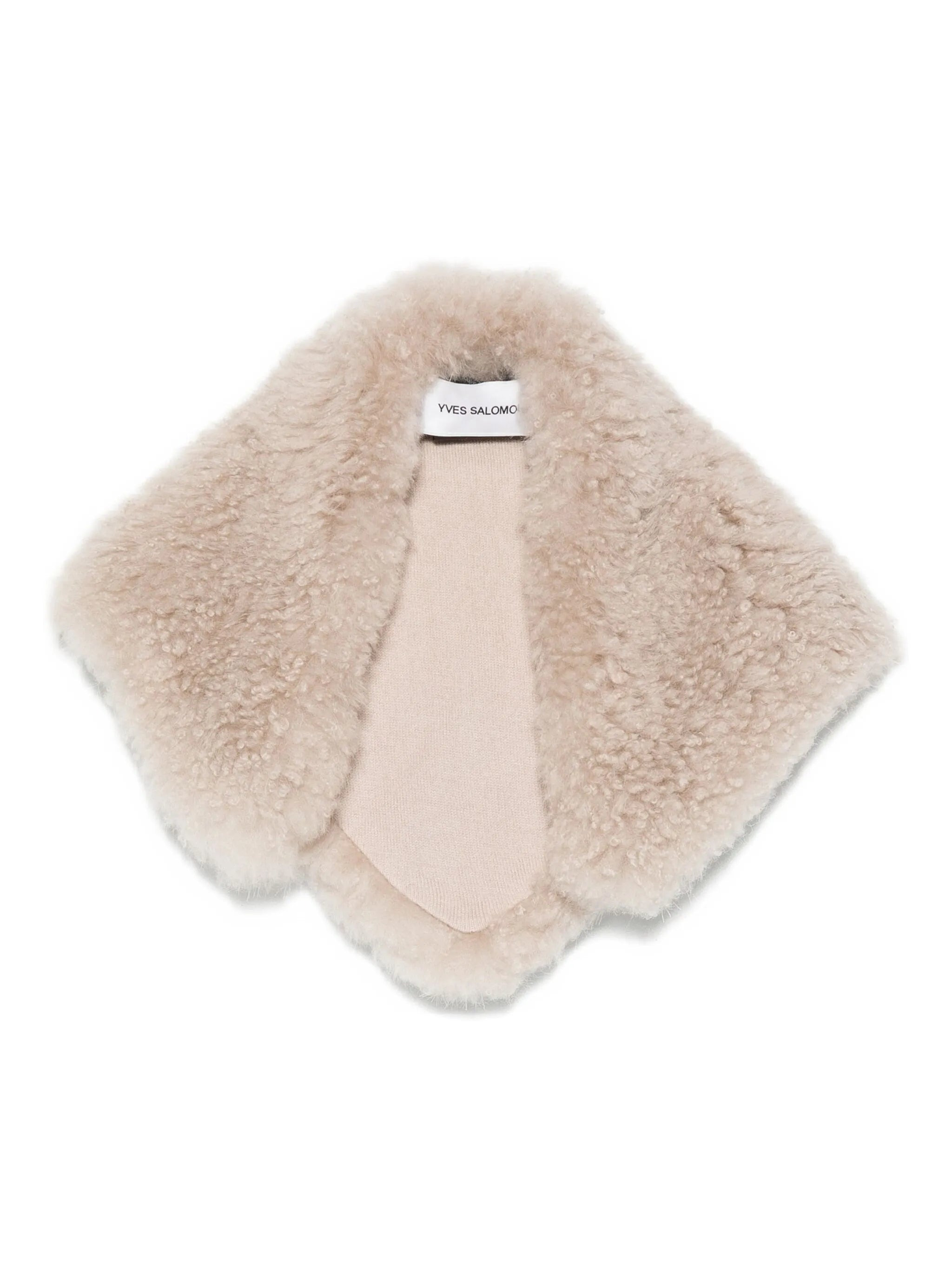 Yves Salomon Shearling Scarf - 1