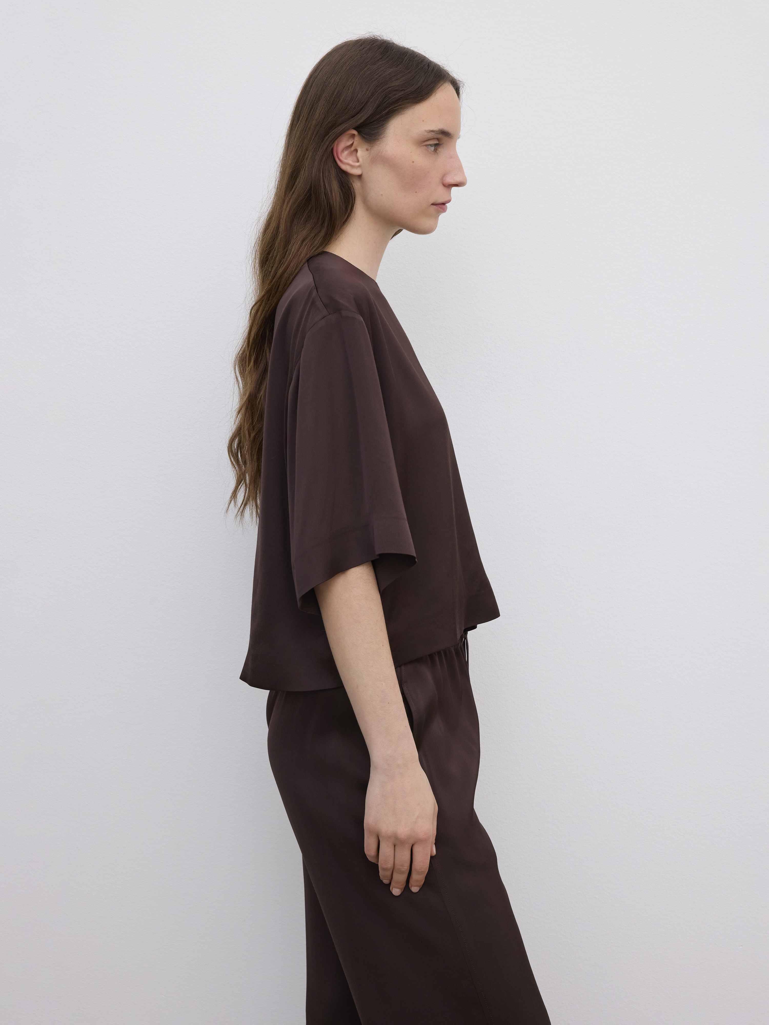 Woven Fluid T-Shirt - 5