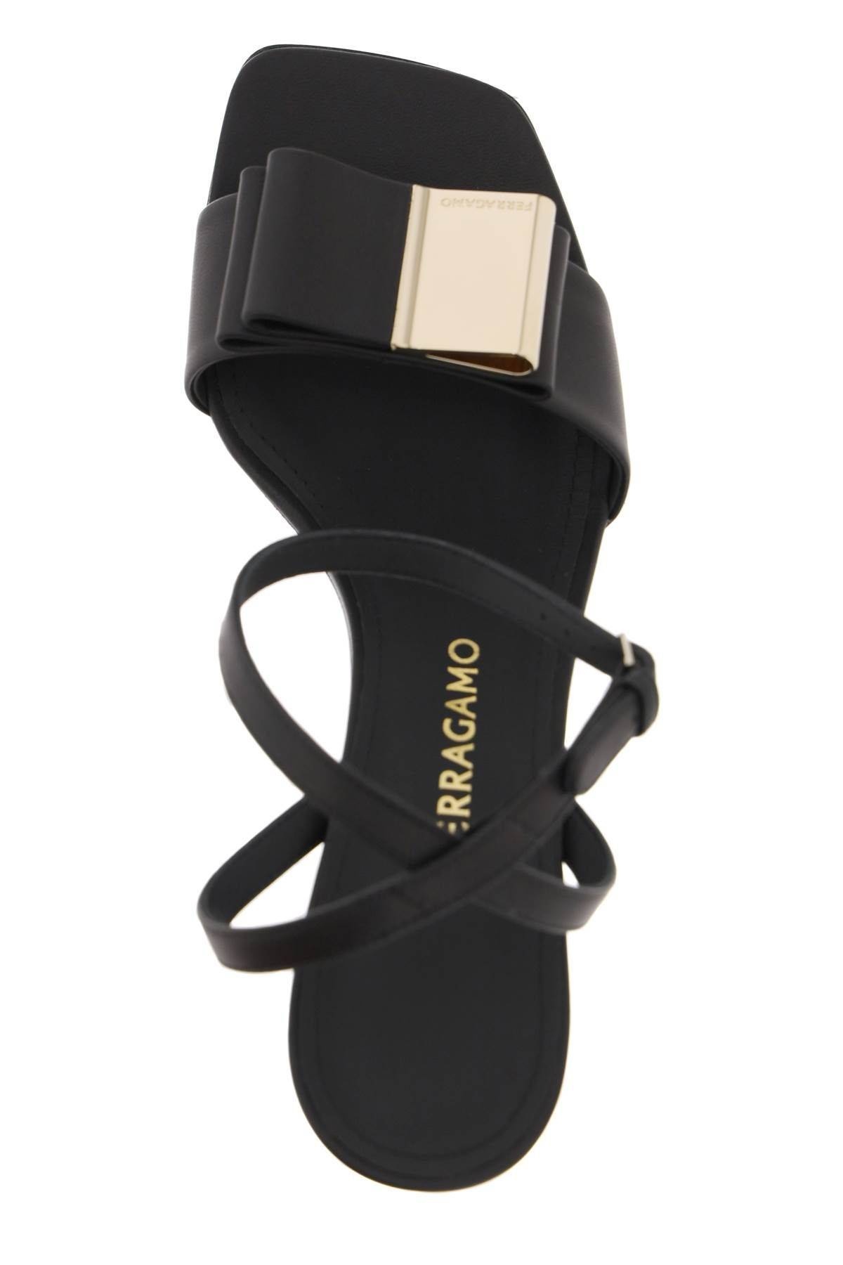 SANDALS WITH DOUBLE BOW - 3