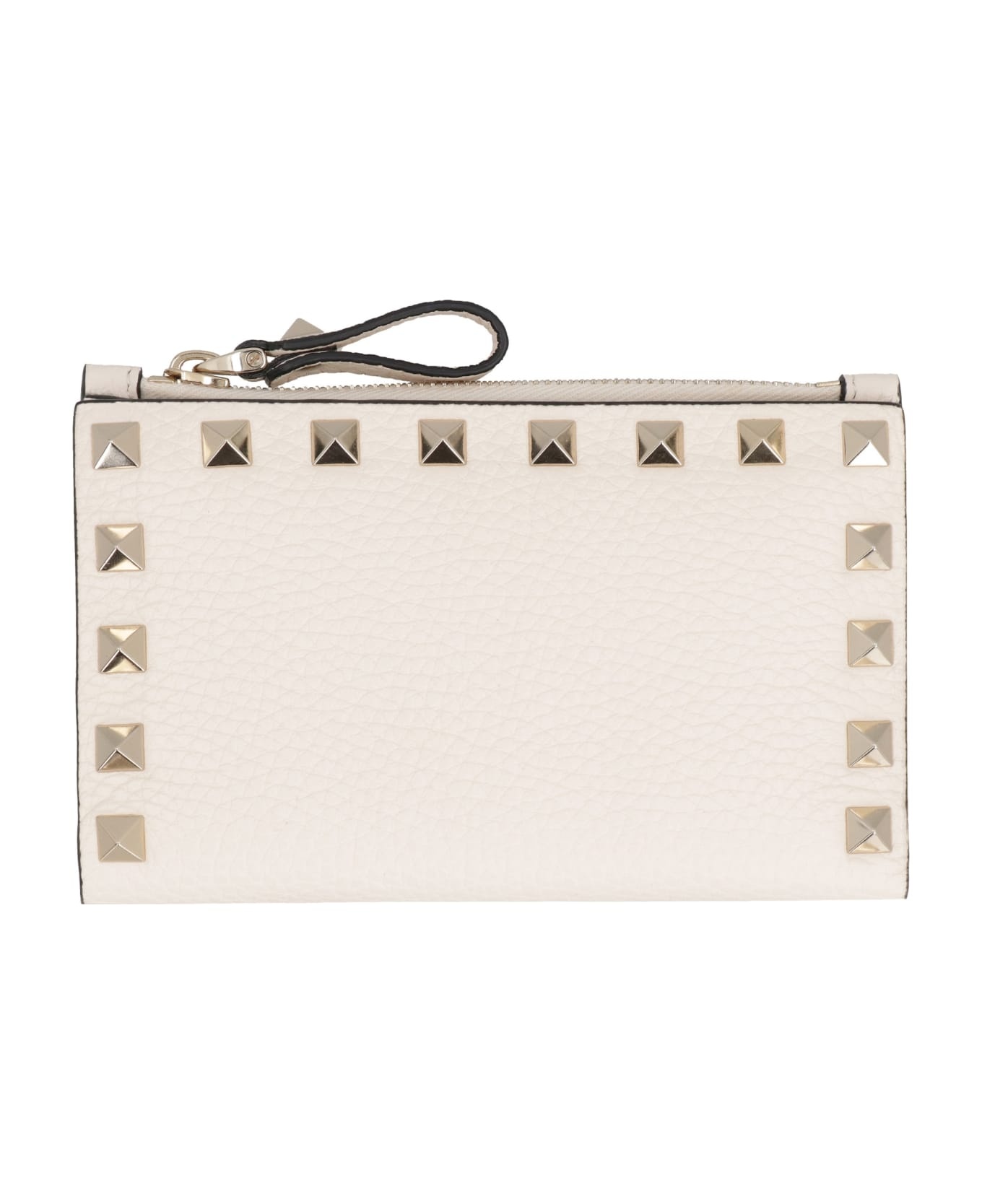 Valentino Garavani - Rockstud Leather Card Holder - 1