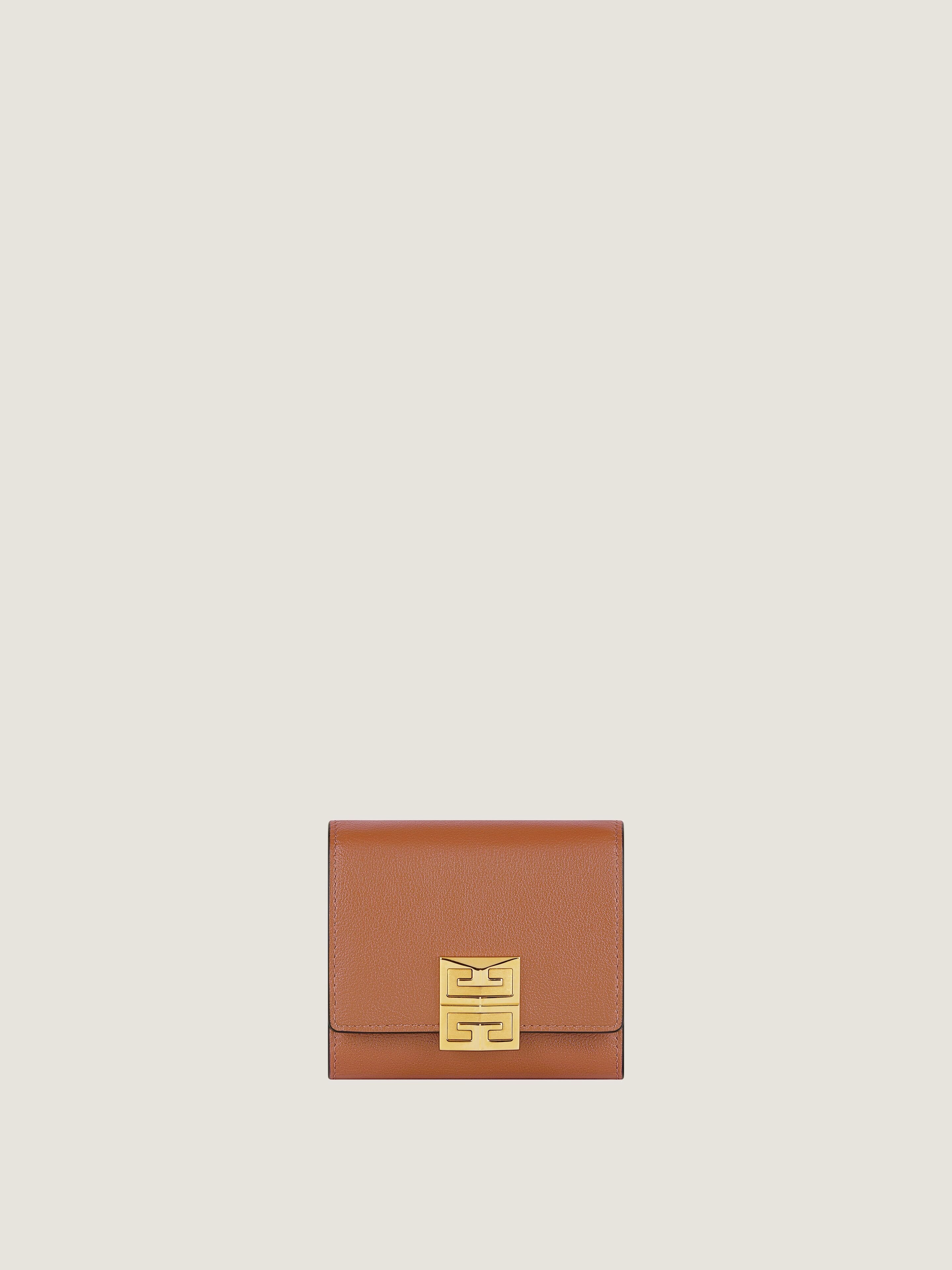 4G WALLET IN GRAINED LEATHER - 1