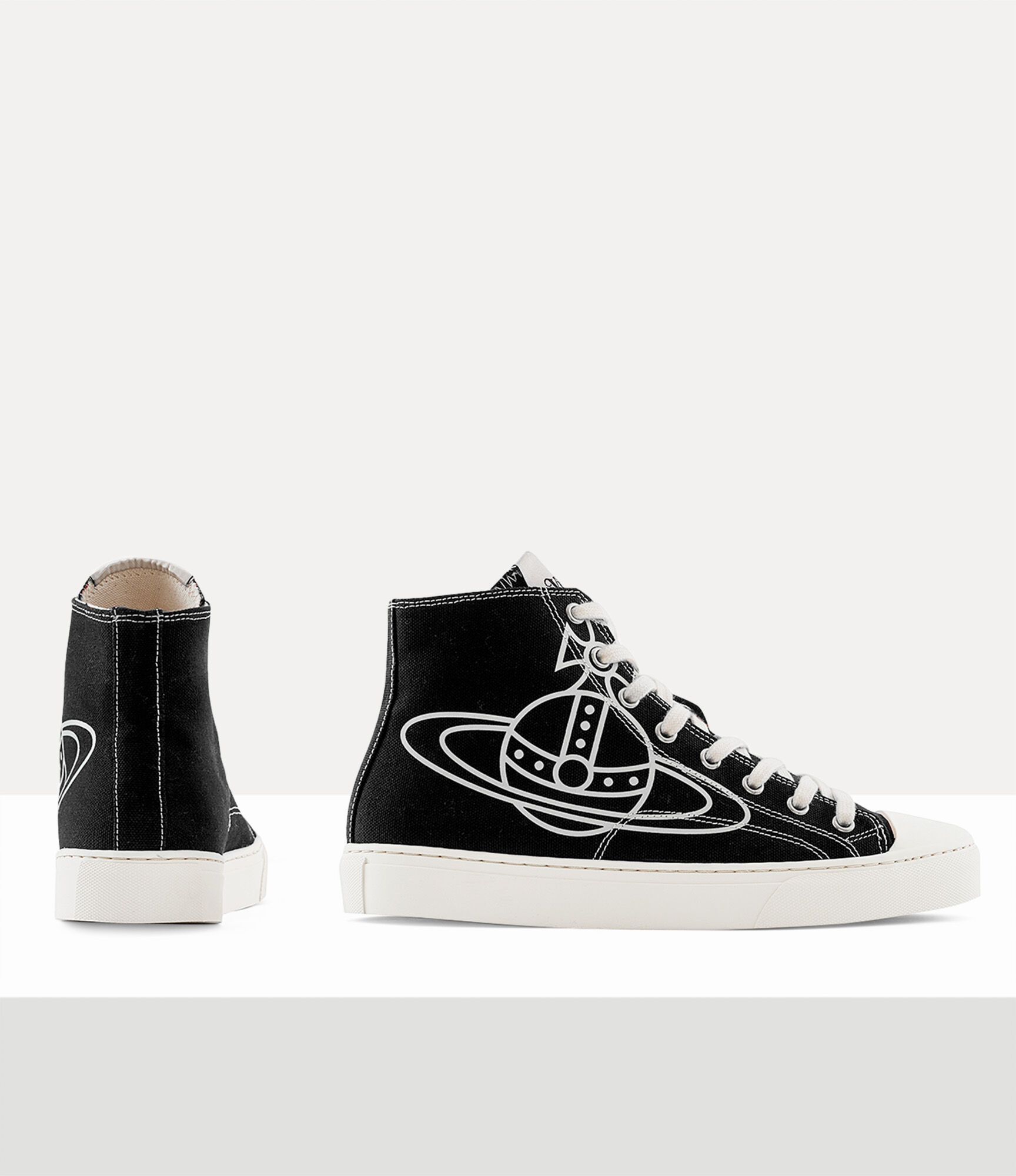 HIGH TOP CANVAS PLIMSOLL - 5