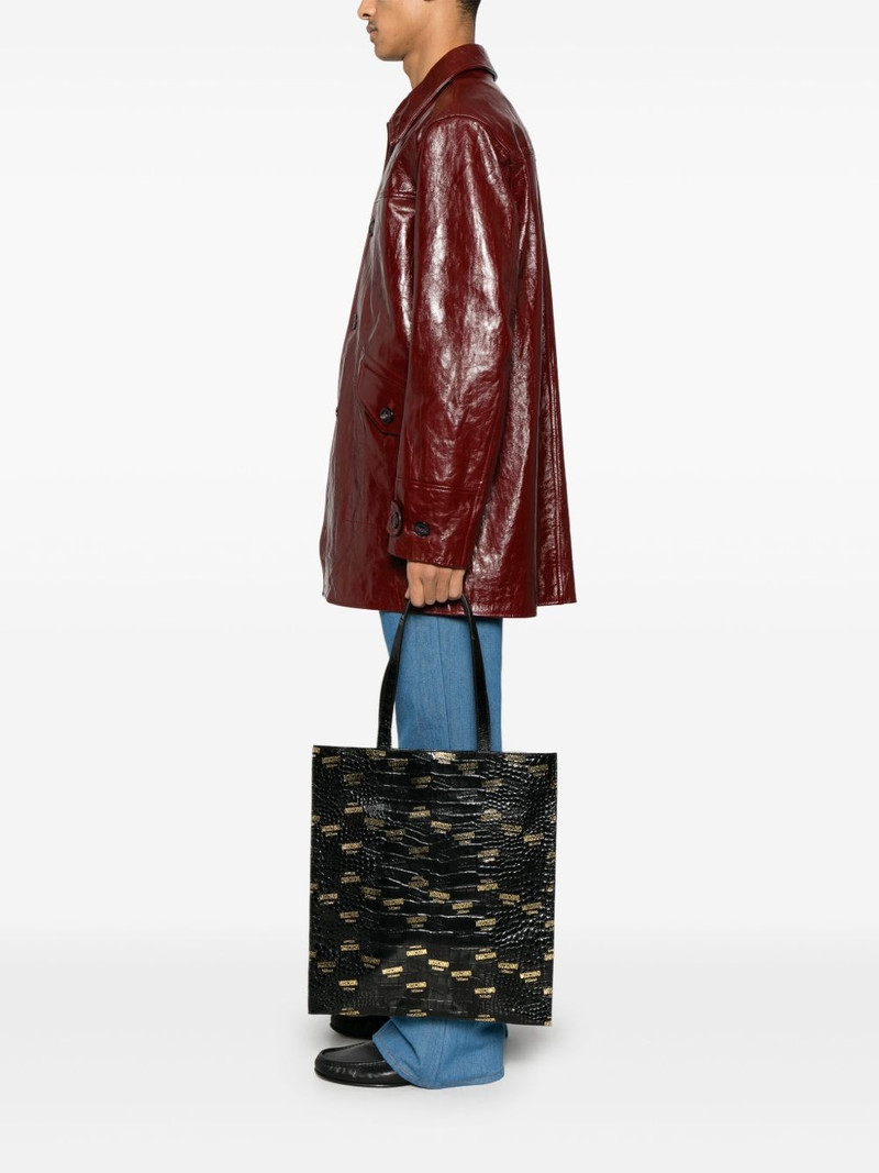 Moschino logo-print tote bag outlook