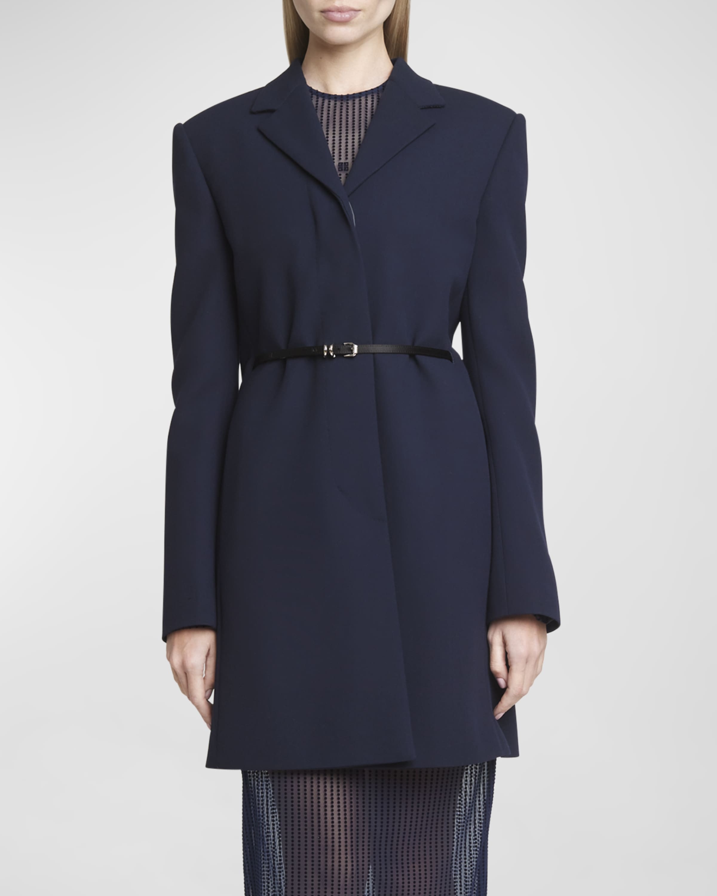 Belted Virgin Wool Coat - 2