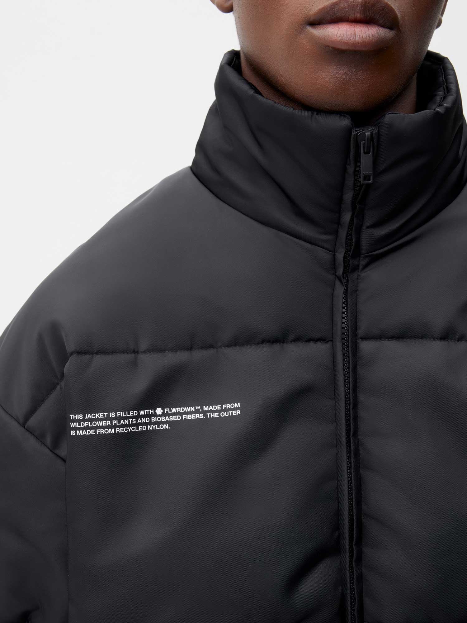 Mens FLWRDWN™ Bomber Jacket - Black - 4