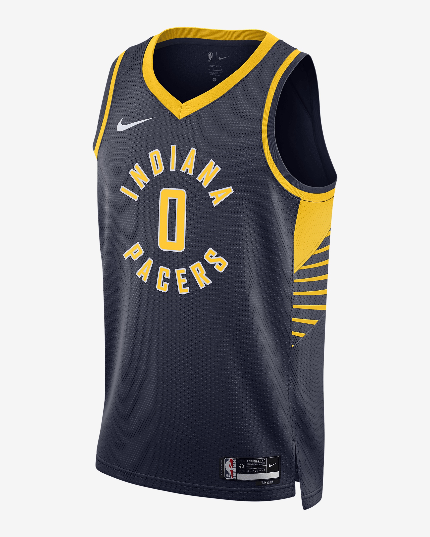 Indiana Pacers Icon Edition 2022/23 Nike Men's Dri-FIT NBA Swingman Jersey - 1