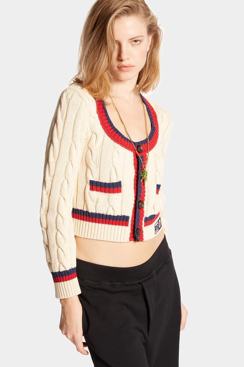 CABLE-KNIT CARDIGAN - 5