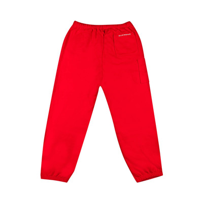 Supreme Supreme x Nike Cargo Sweatpant 'Red' outlook
