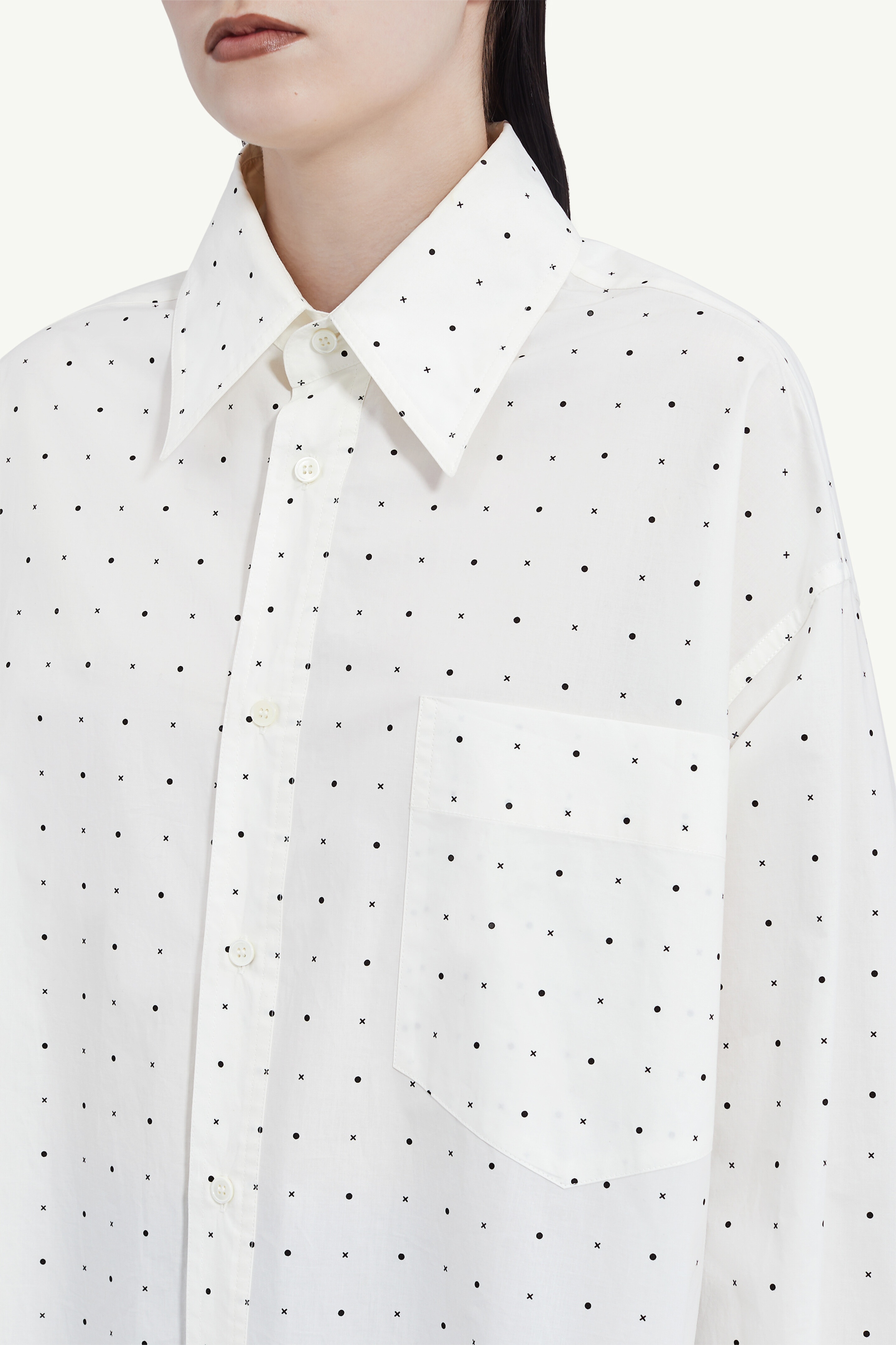 Oversized print shirt - 5