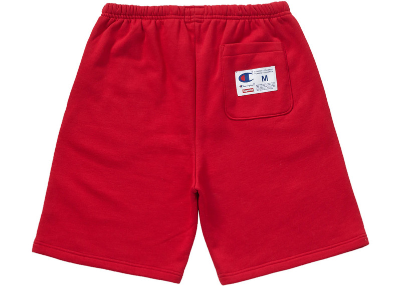 Supreme Supreme Champion Outline Sweatshort Dark Red outlook
