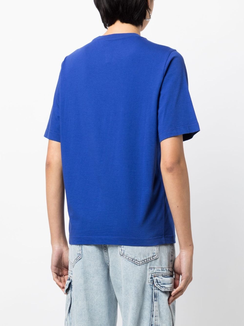 logo-print cotton T-shirt - 4