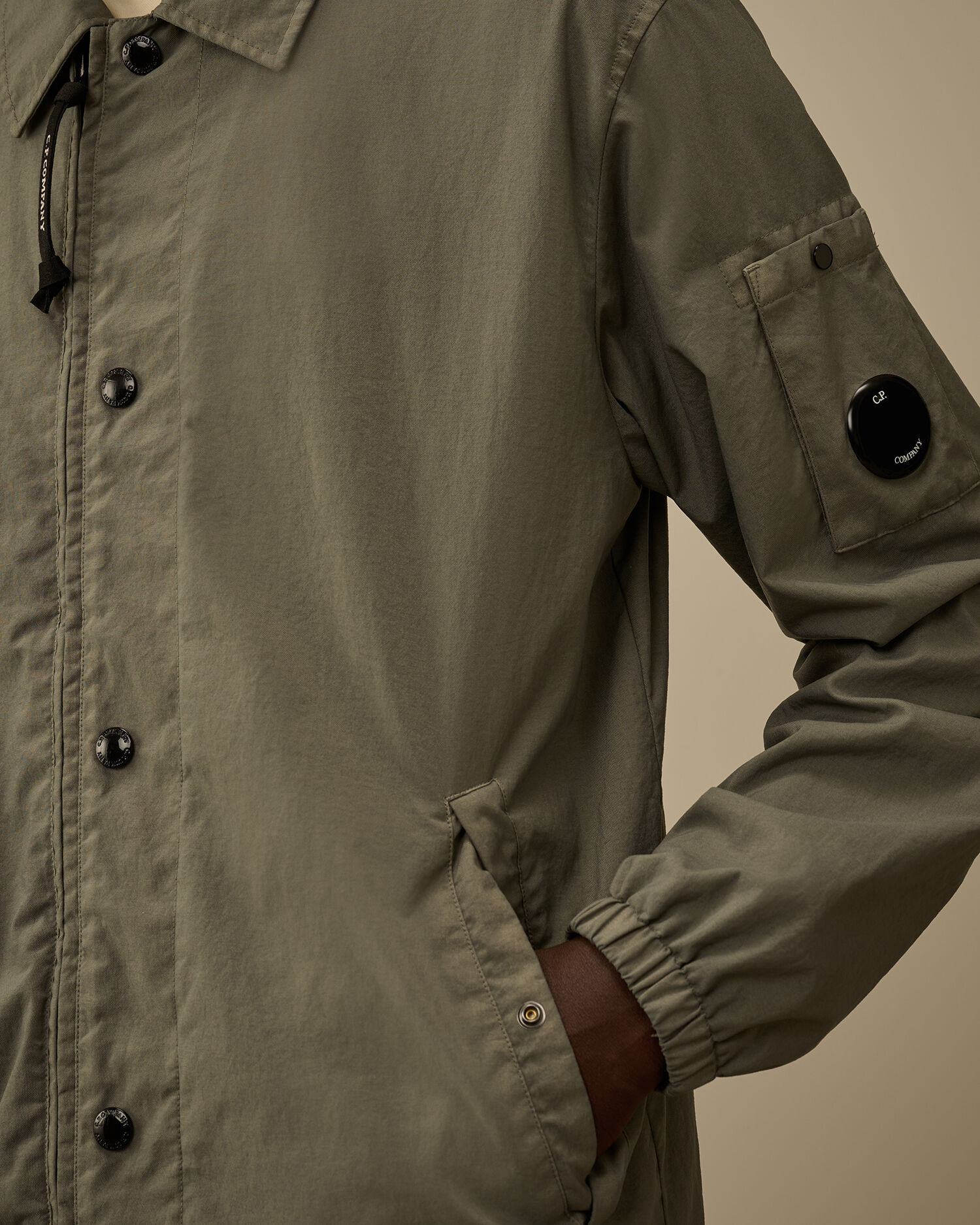 Taylon P Lens Zipped Overshirt - 6