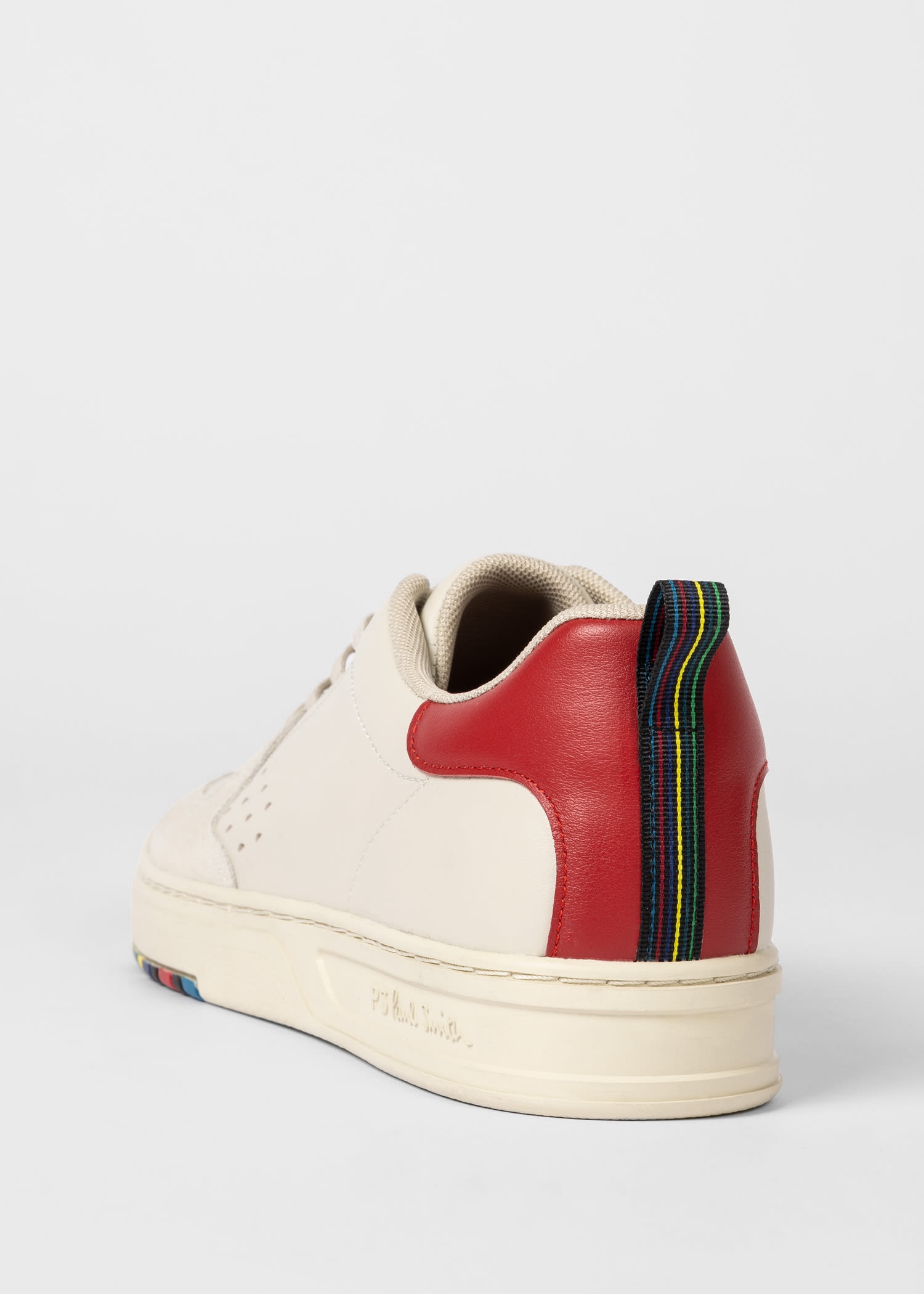 'Cosmo' Trainers With Red Trim - 5
