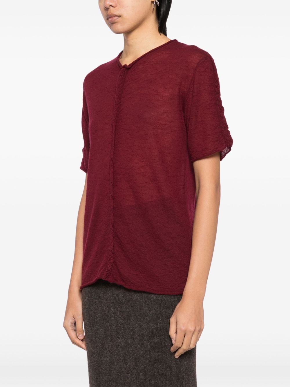 cashmere T-shirt - 3