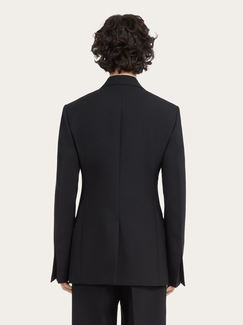 SINGLE BREASTED WOOL BLAZER 3