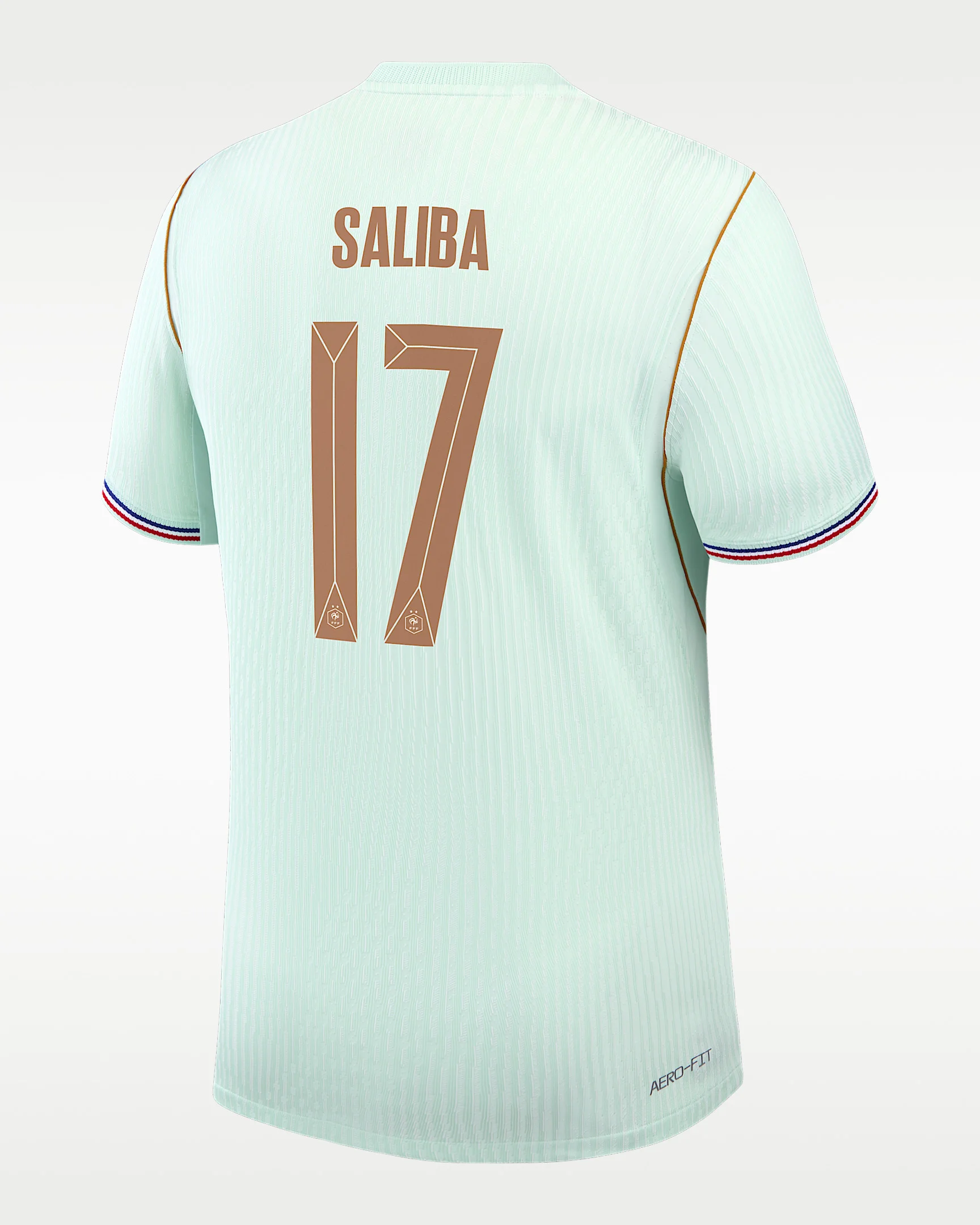 William Saliba France National Team 2026 Match Away Men's Nike Dri-FIT ADV Soccer Jersey - 1