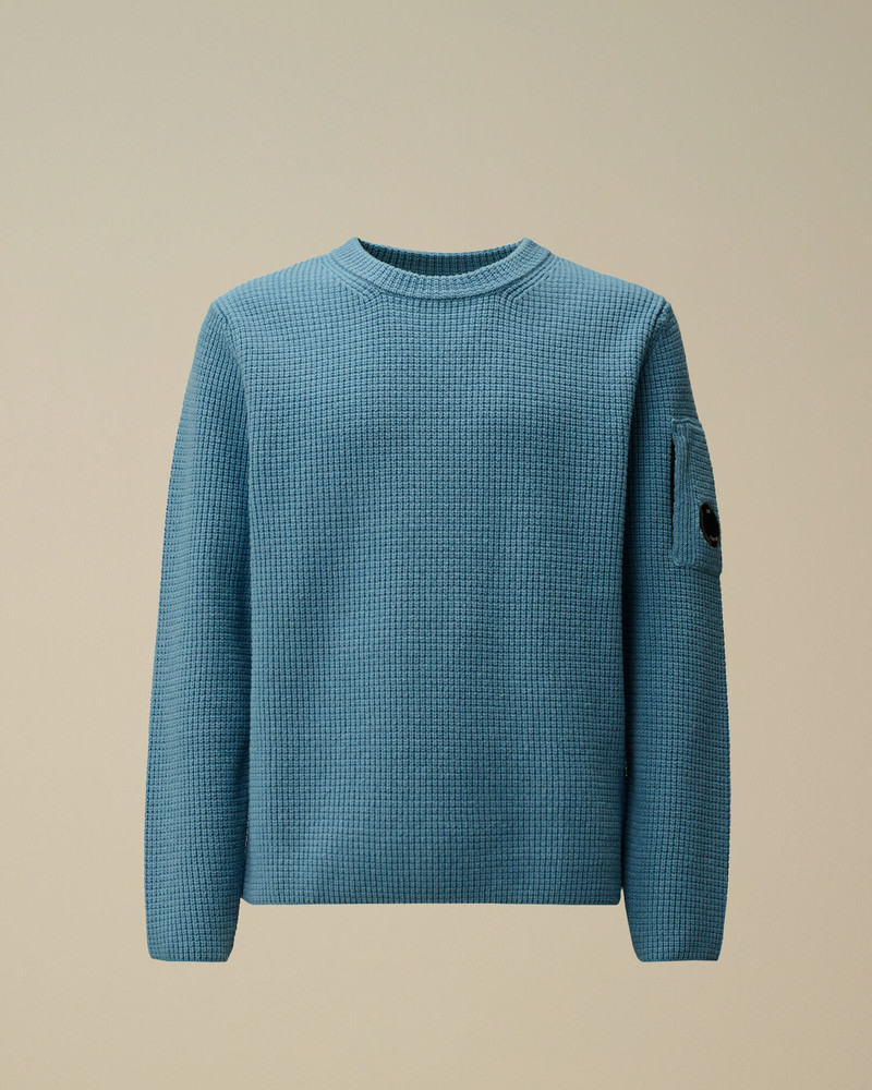 Lambswool GRS Crewneck Lens Sweater 1