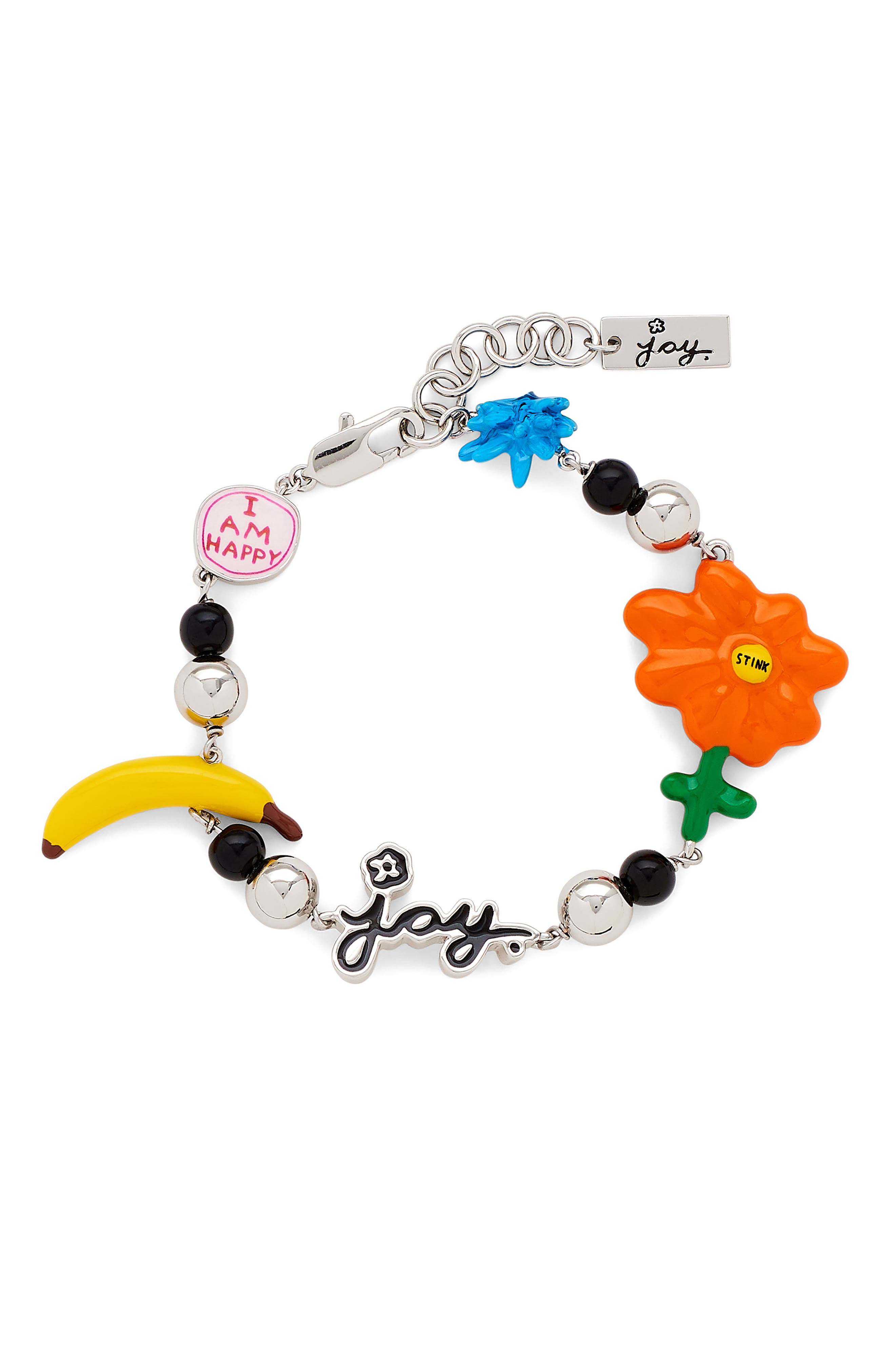 Marc Jacobs Joy Flower Station Bracelet in Silver/multi at Nordstrom - 1