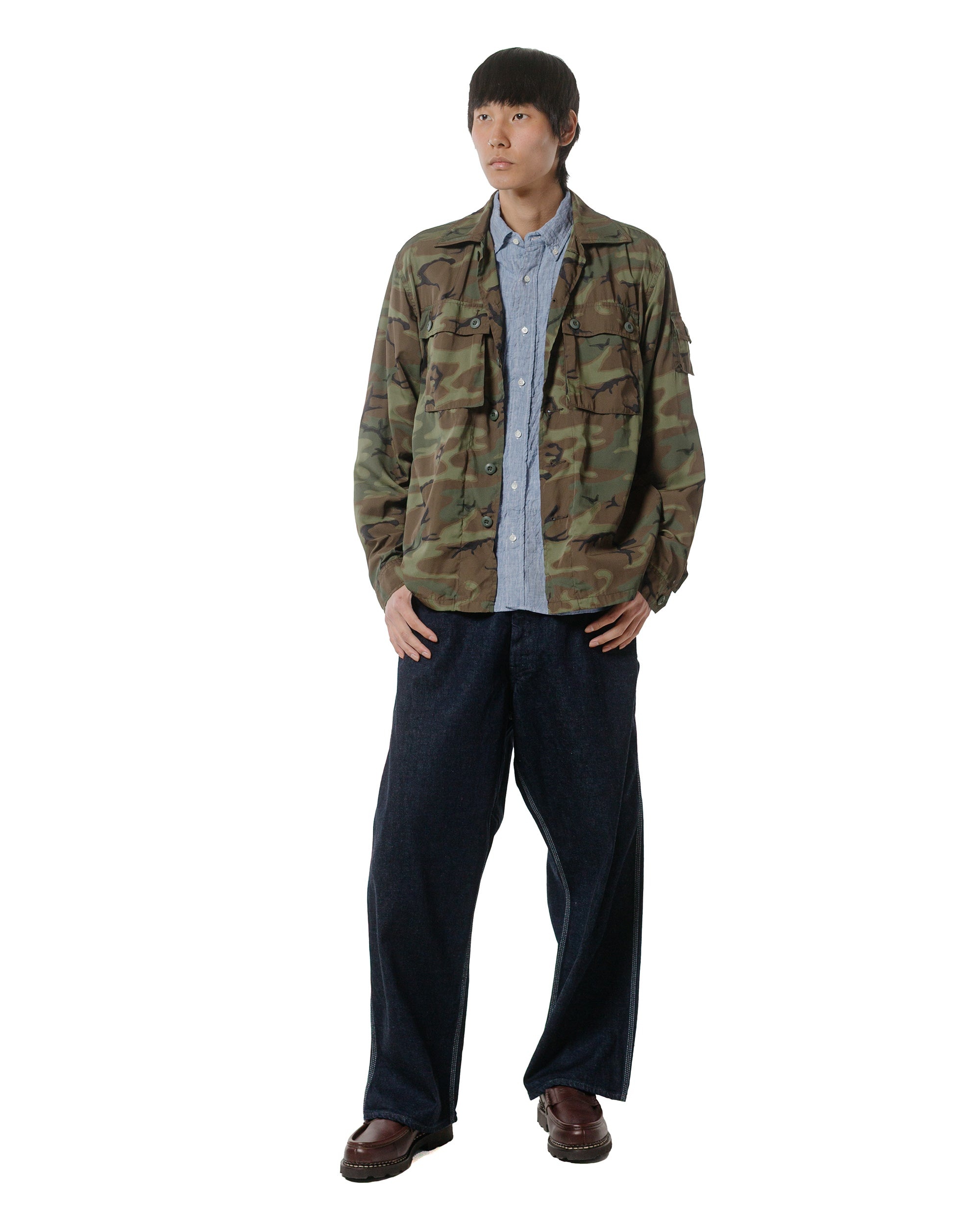 B.D. 1/40 Linen Chambray Blue - 4