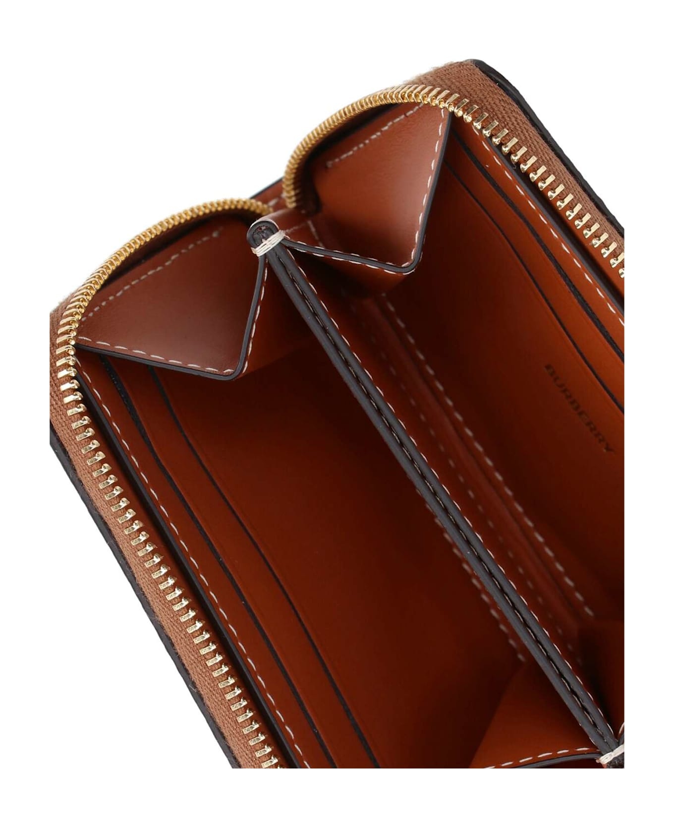 'vintage Check' Zip Wallet - 4