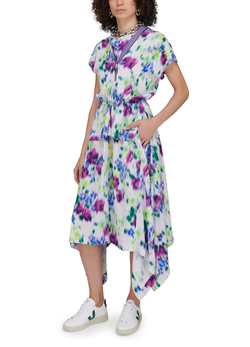 KENZO Printed Waisted Midi Dress outlook