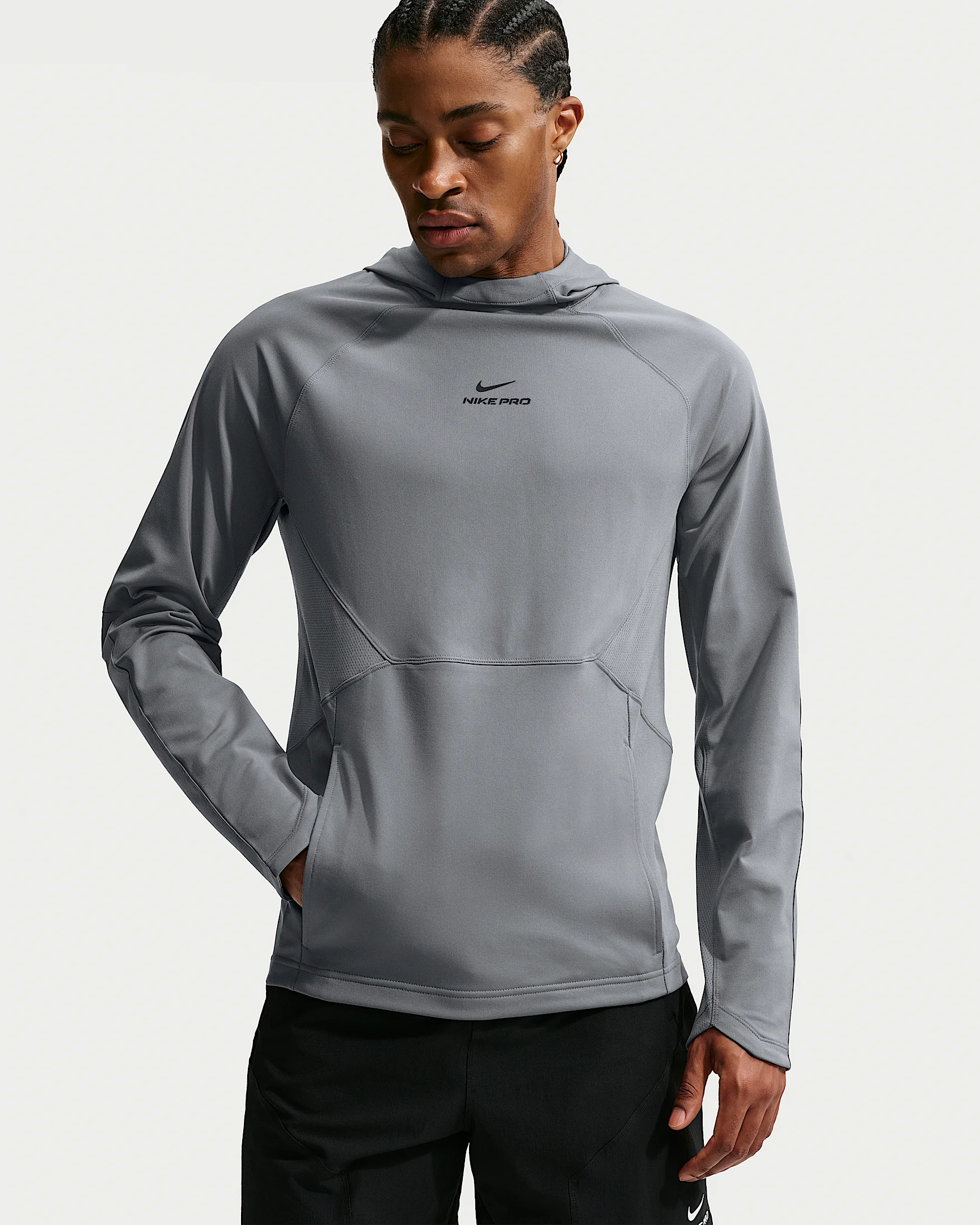 Nike Pro Men's Dri-FIT Mid-Layer Training Top - 1