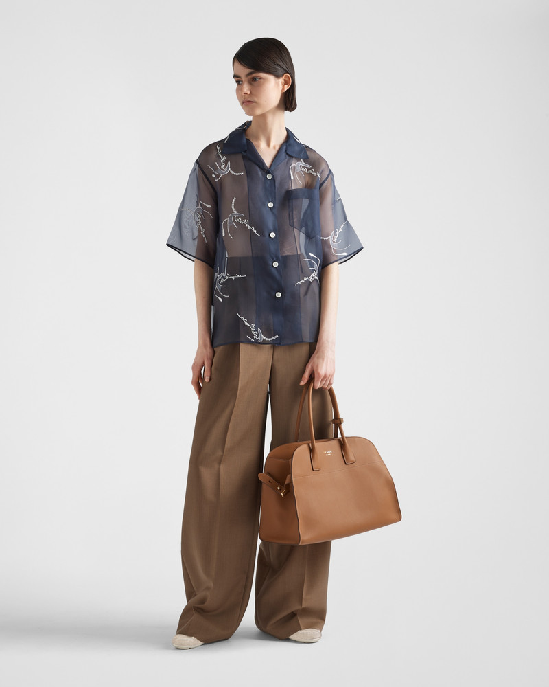 Prada Kid mohair pants outlook