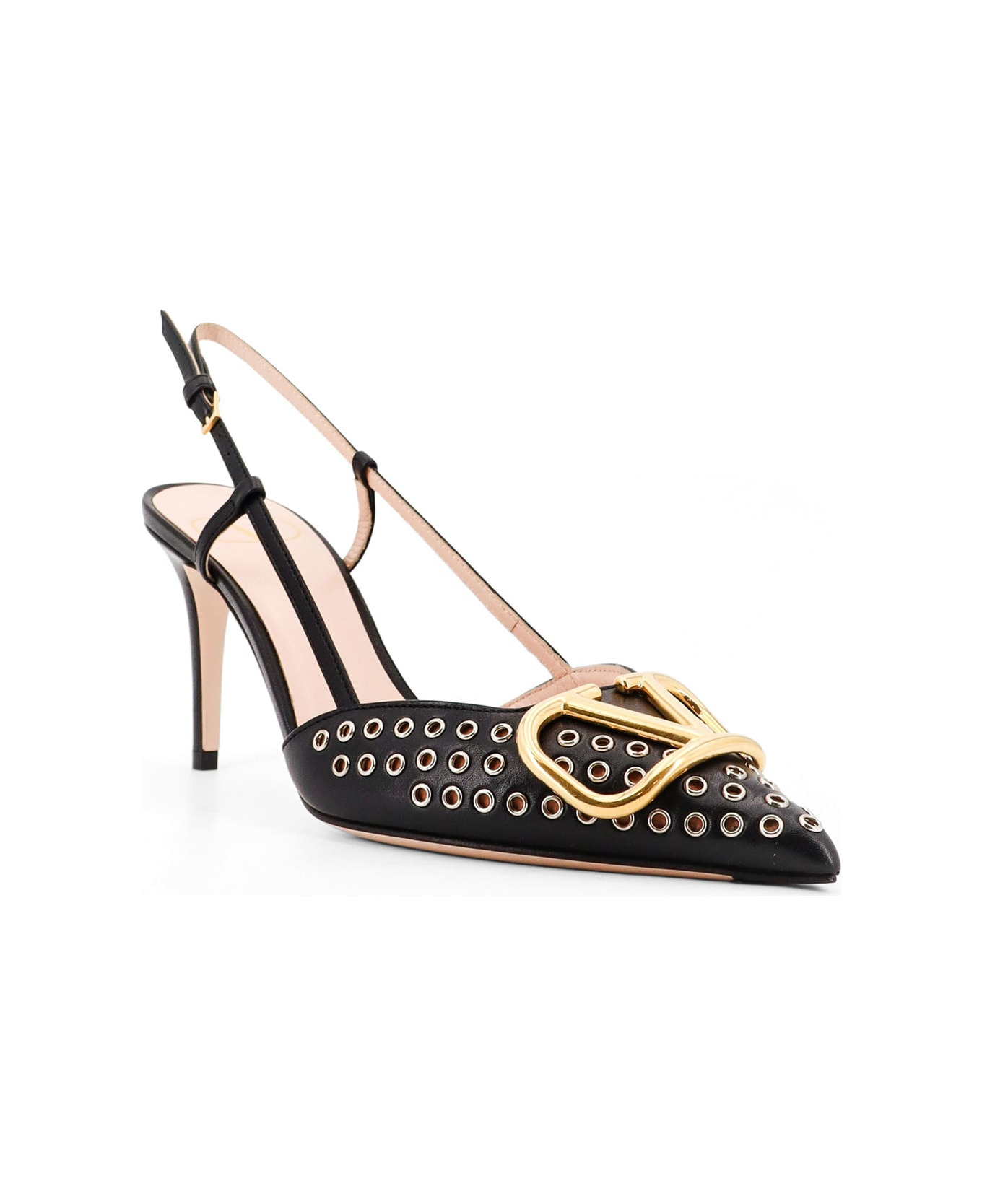 Valentino Garavani Leather Slingback Décolleté - 2