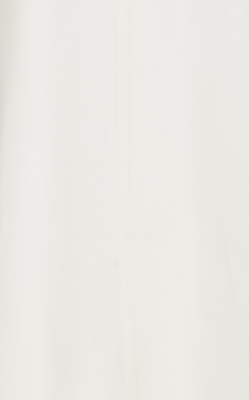 Crepe Maxi Column Dress ivory 5