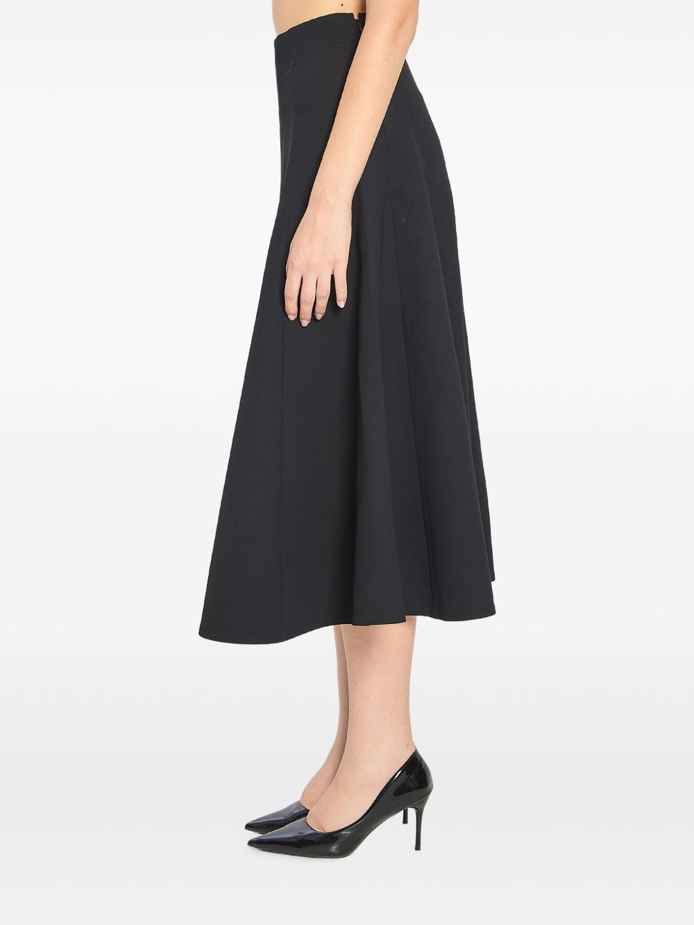 Flared maxi skirt - 4