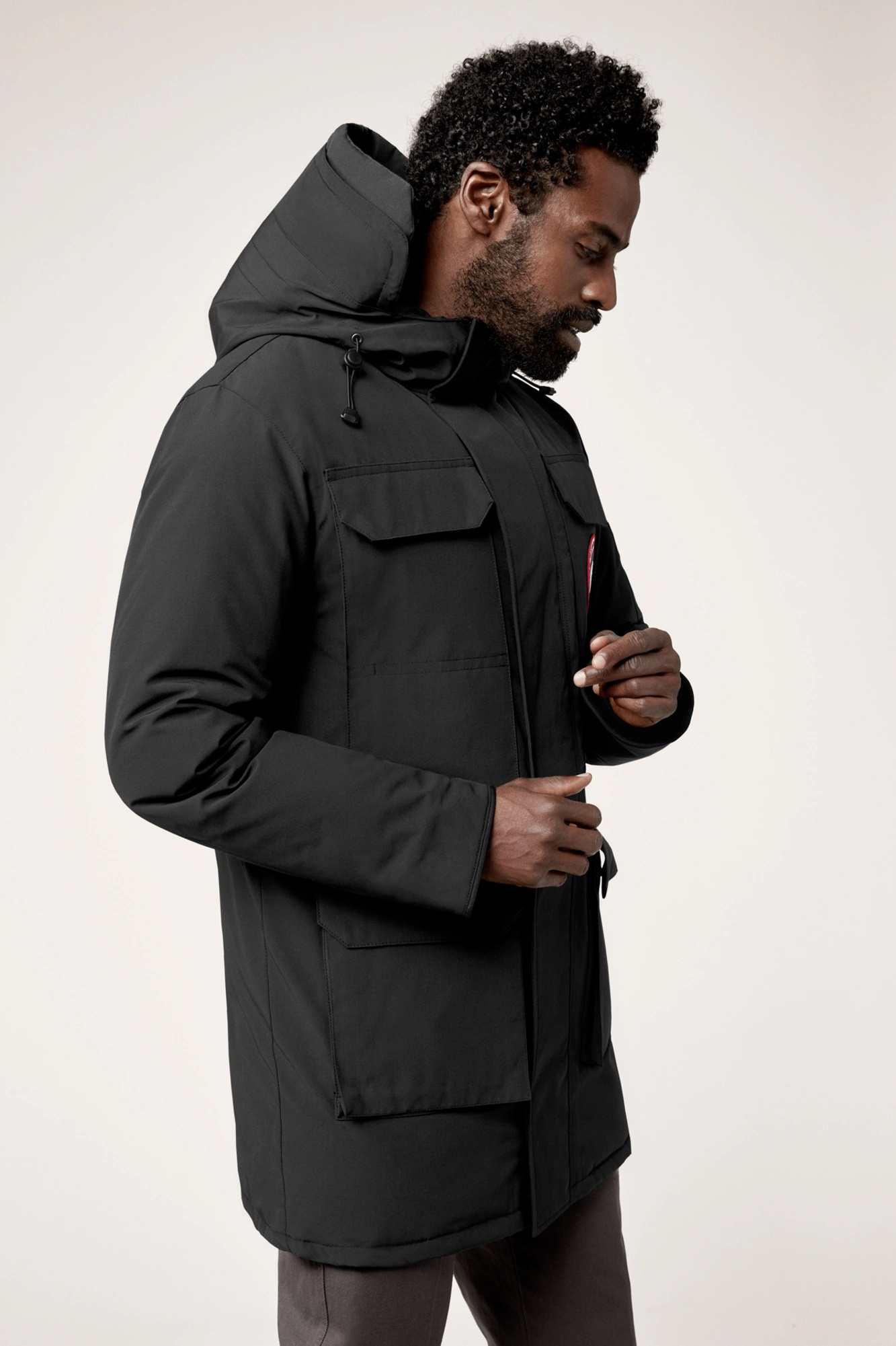 CITADEL PARKA WITH HOOD TRIM - 2