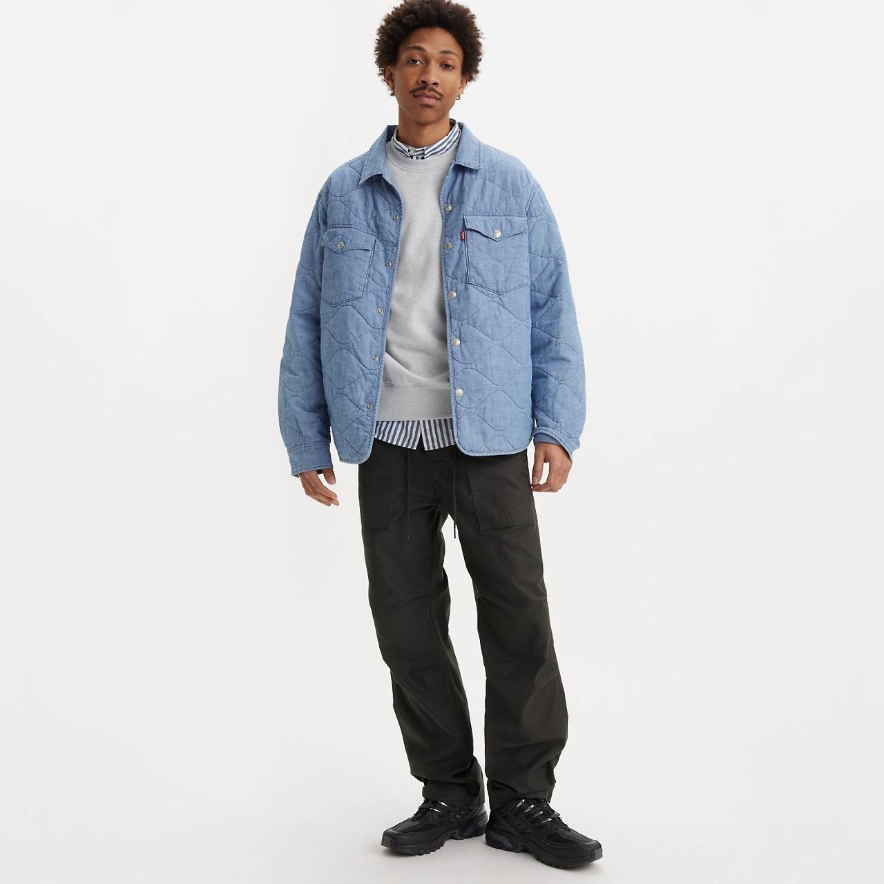 LOOSE STRAIGHT SURPLUS MEN'S PANTS - 3