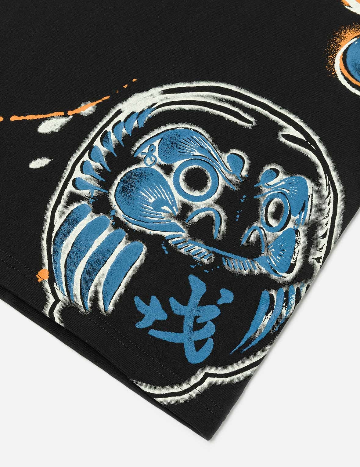 Graffiti Print Relax Fit T-Shirt - 7