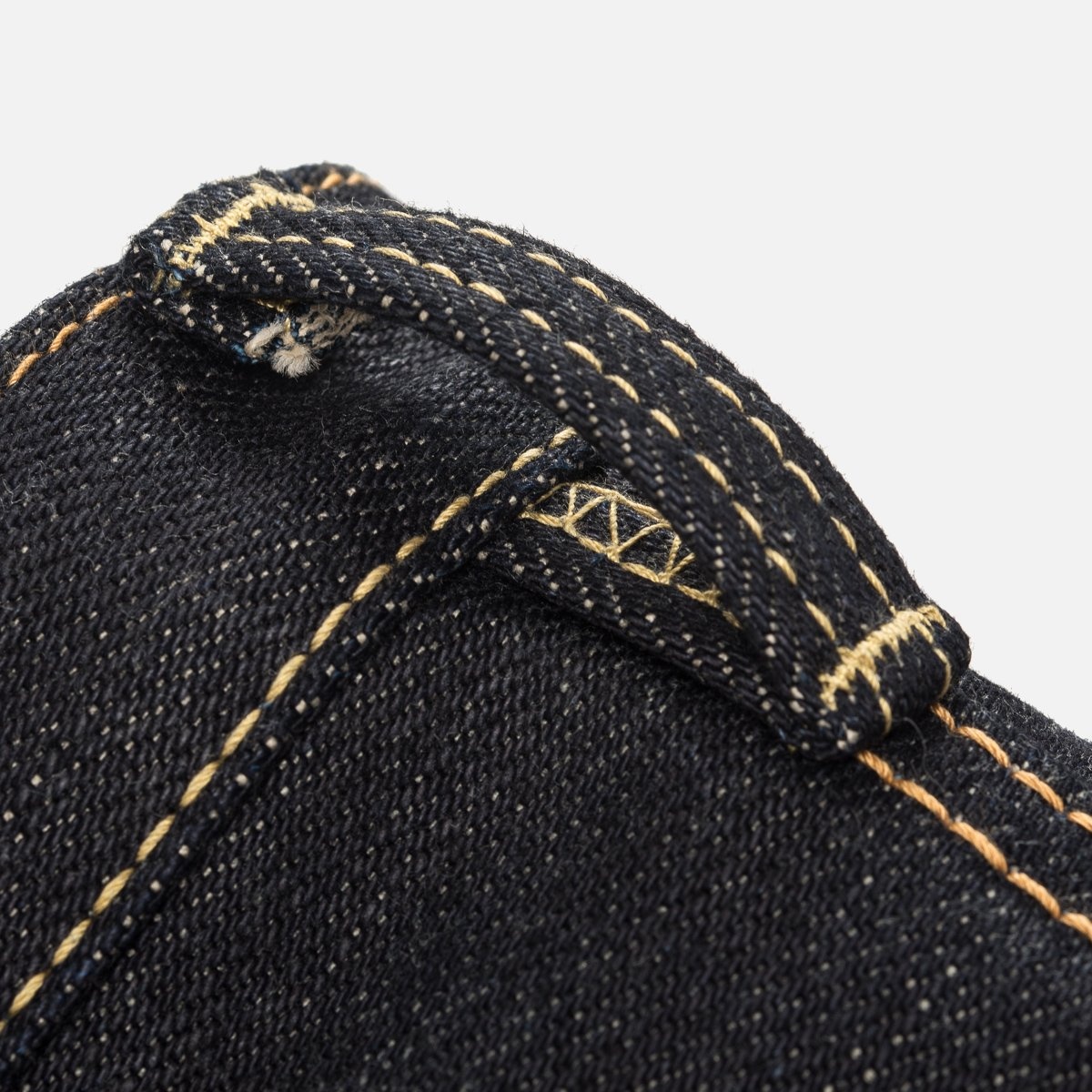 IH-777-XHS 25oz Selvedge Denim Slim Tapered Cut Jeans - Indigo - 13