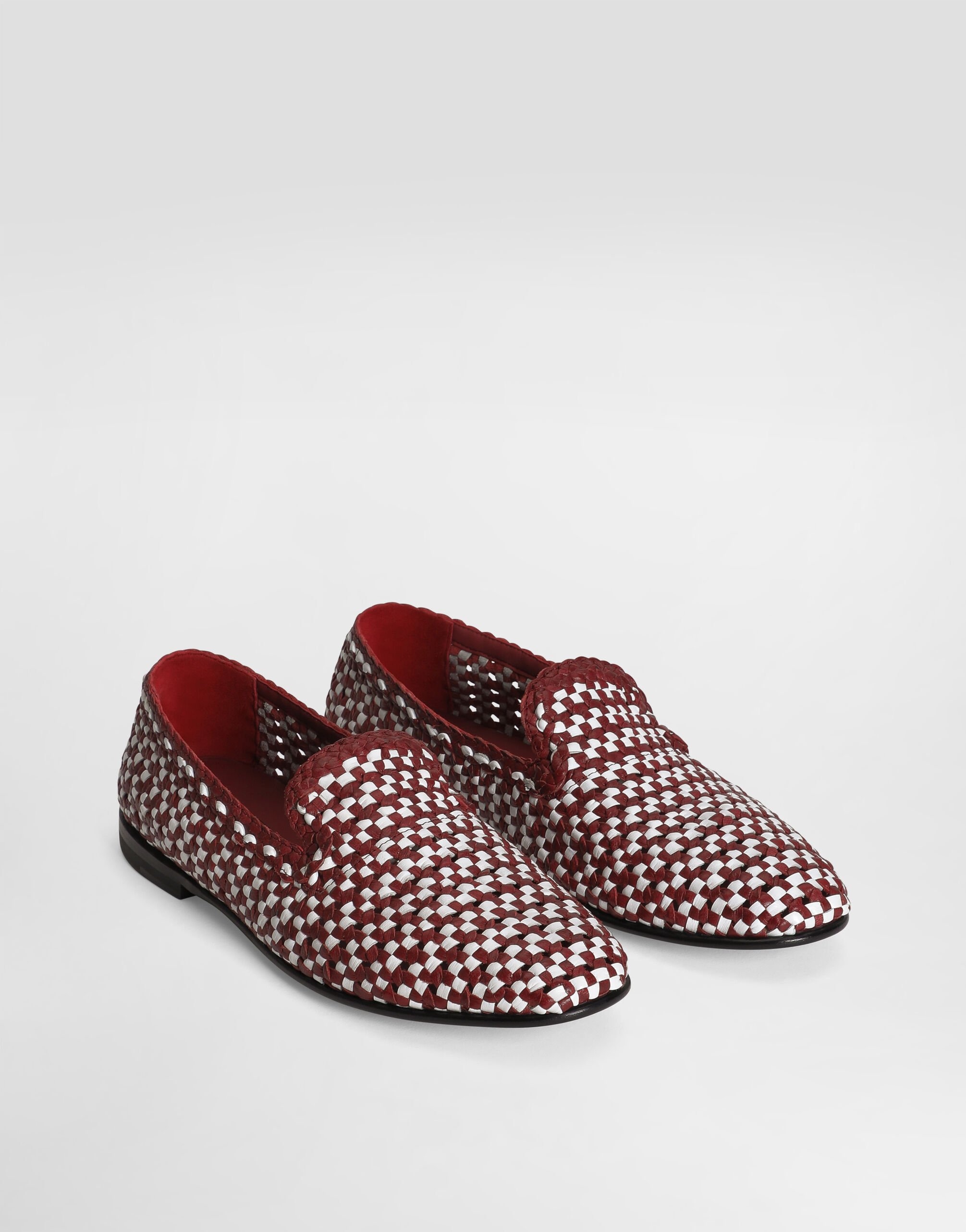 Woven leather slippers - 2